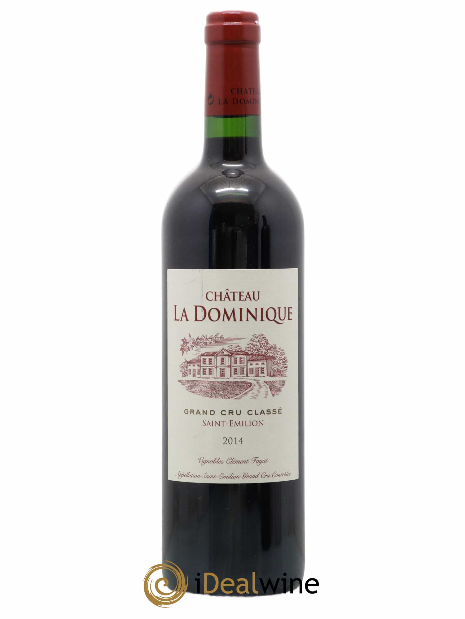 Château la Dominique Grand Cru Classé 2014 - Lot de 1 bouteille - 0