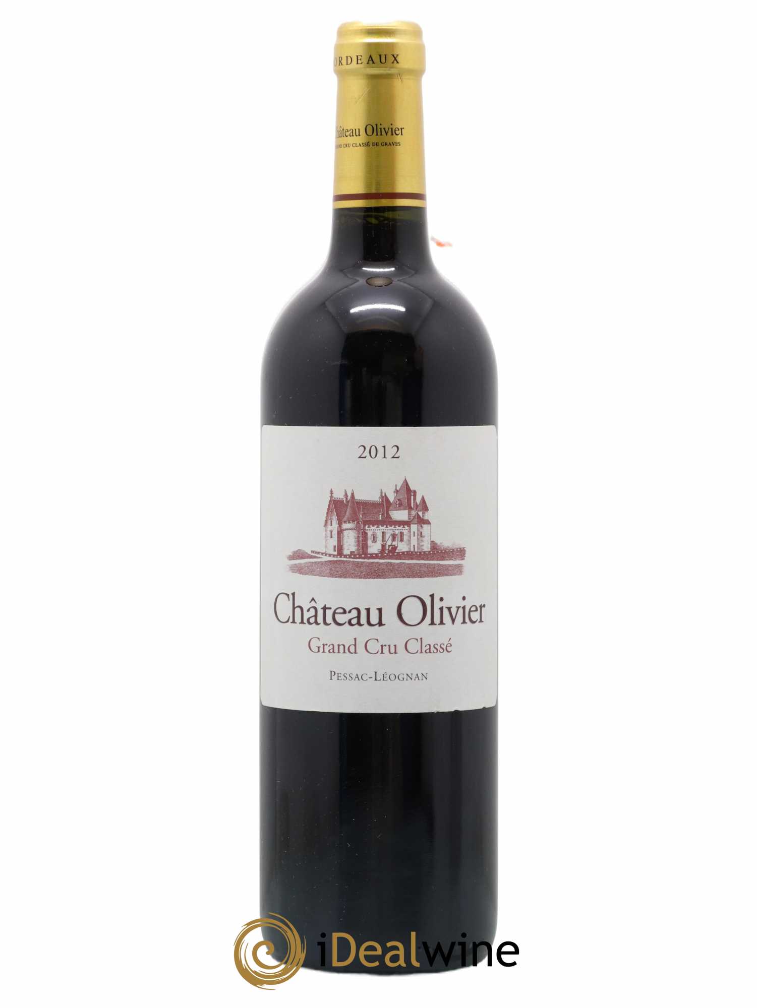Château Olivier Cru Classé de Graves 2012 - Lot de 1 bouteille - 0