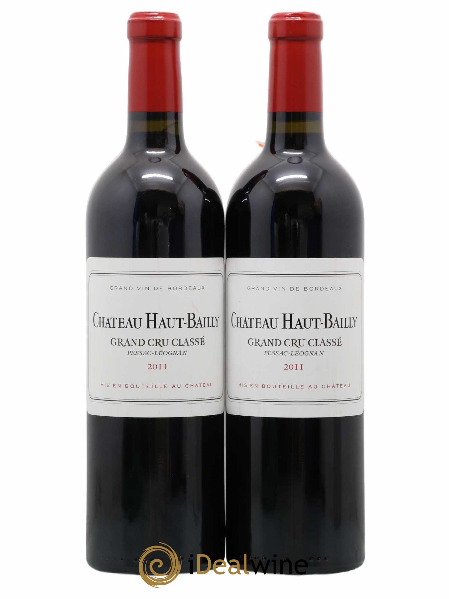 Château Haut-Bailly Cru Classé de Graves 2011 - Lot de 2 bouteilles - 0