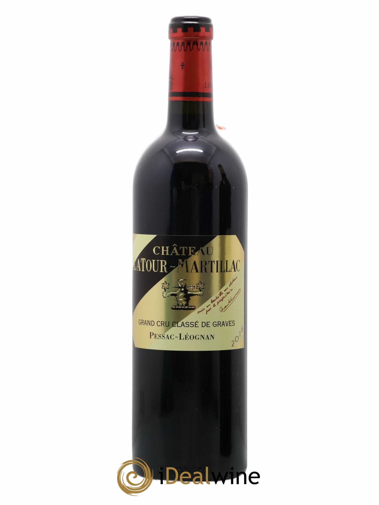 Château Latour-Martillac Cru Classé de Graves 2016 - Lot de 1 bouteille - 0