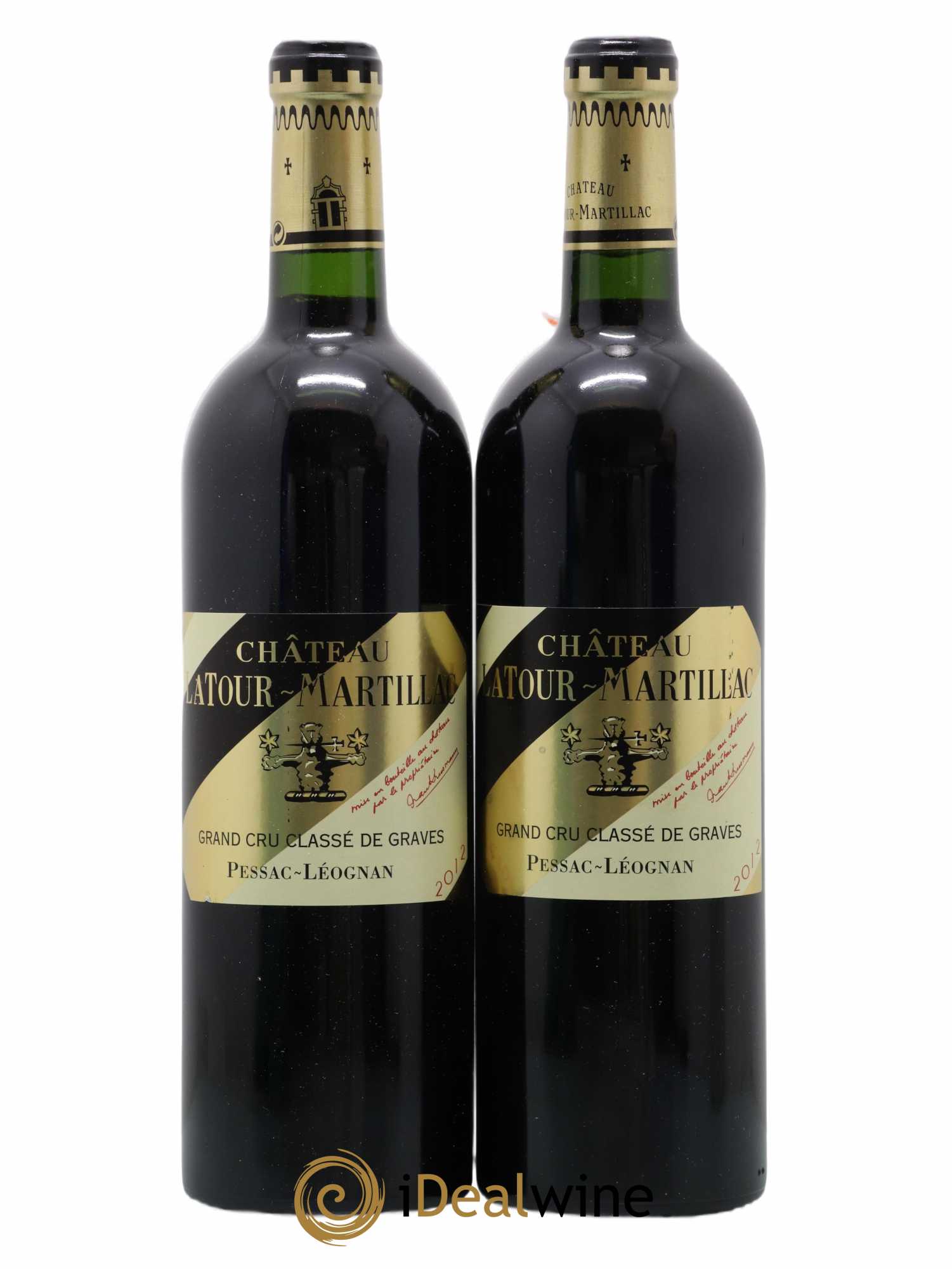 Château Latour-Martillac Cru Classé de Graves 2012 - Lot de 2 bouteilles - 0