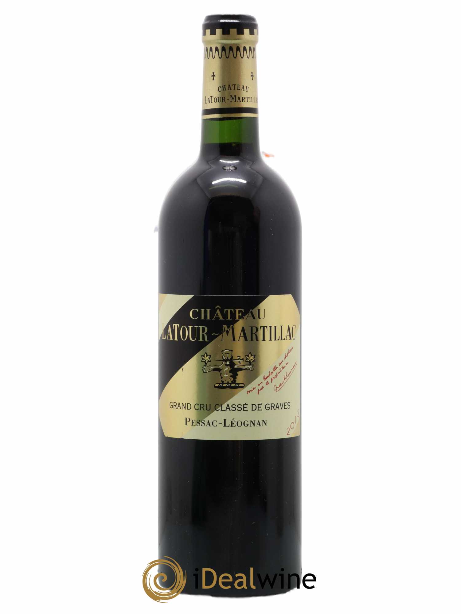 Château Latour-Martillac Cru Classé de Graves 2012 - Lot de 1 bouteille - 0
