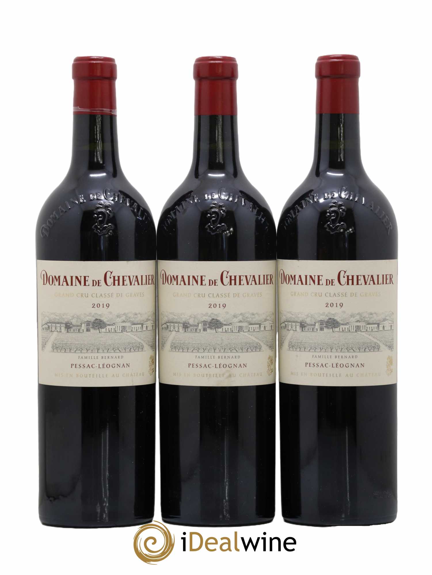 Domaine de Chevalier Cru Classé de Graves 2019 - Lot de 3 bouteilles - 0