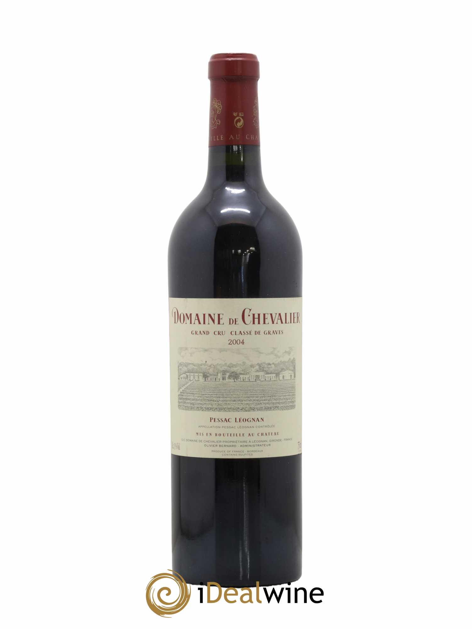 Domaine de Chevalier Cru Classé de Graves 2004 - Lot de 1 bouteille - 0