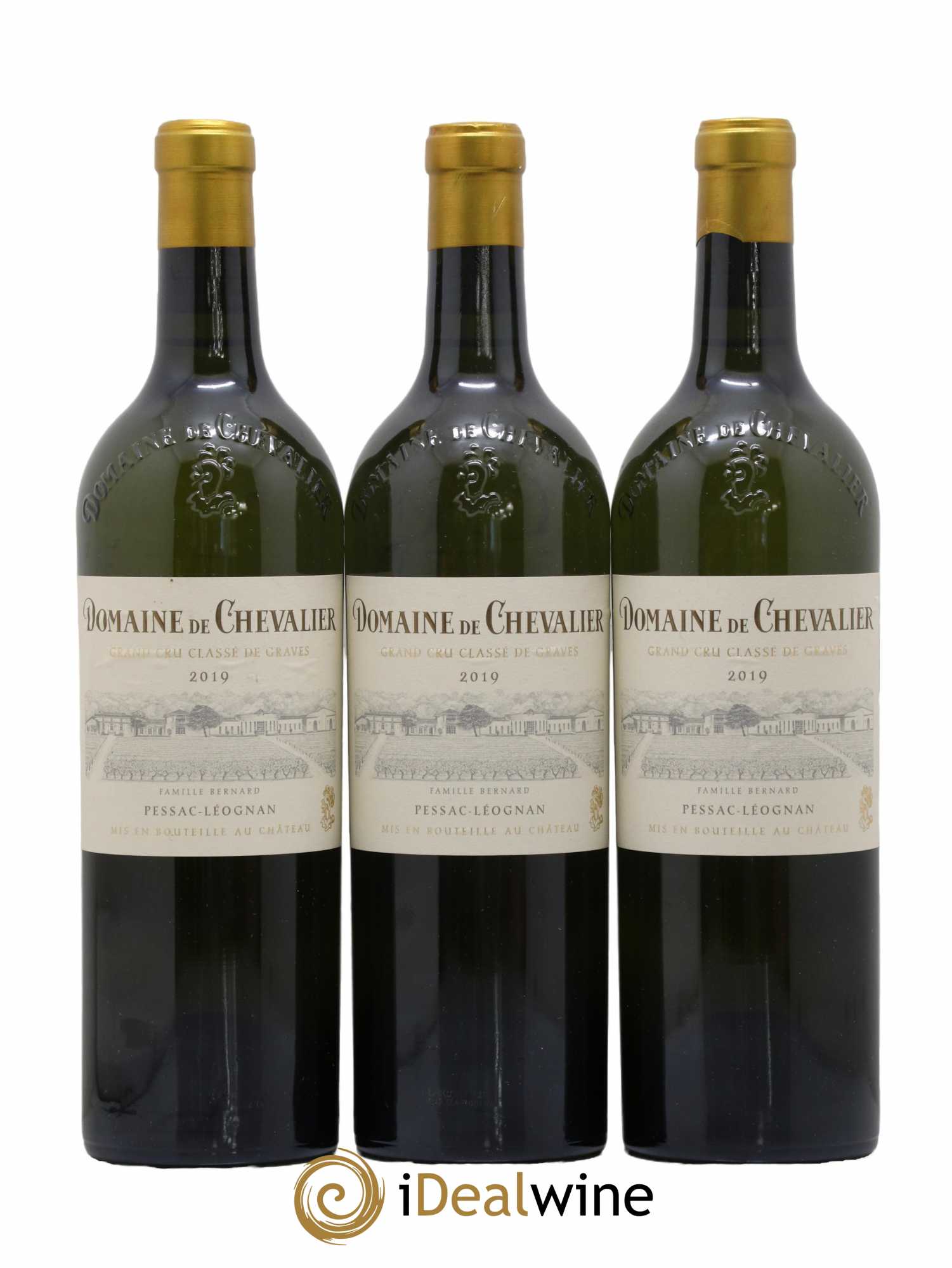 Domaine de Chevalier Cru Classé de Graves 2019 - Lot de 3 bouteilles - 0