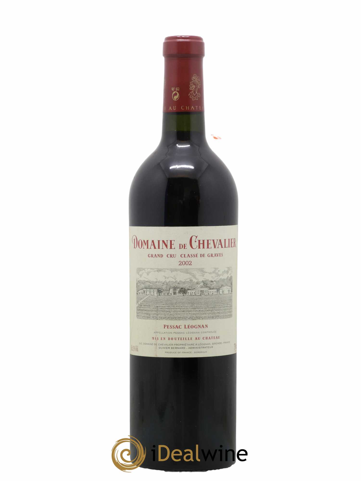 Domaine de Chevalier Cru Classé de Graves 2002 - Lot de 1 bouteille - 0