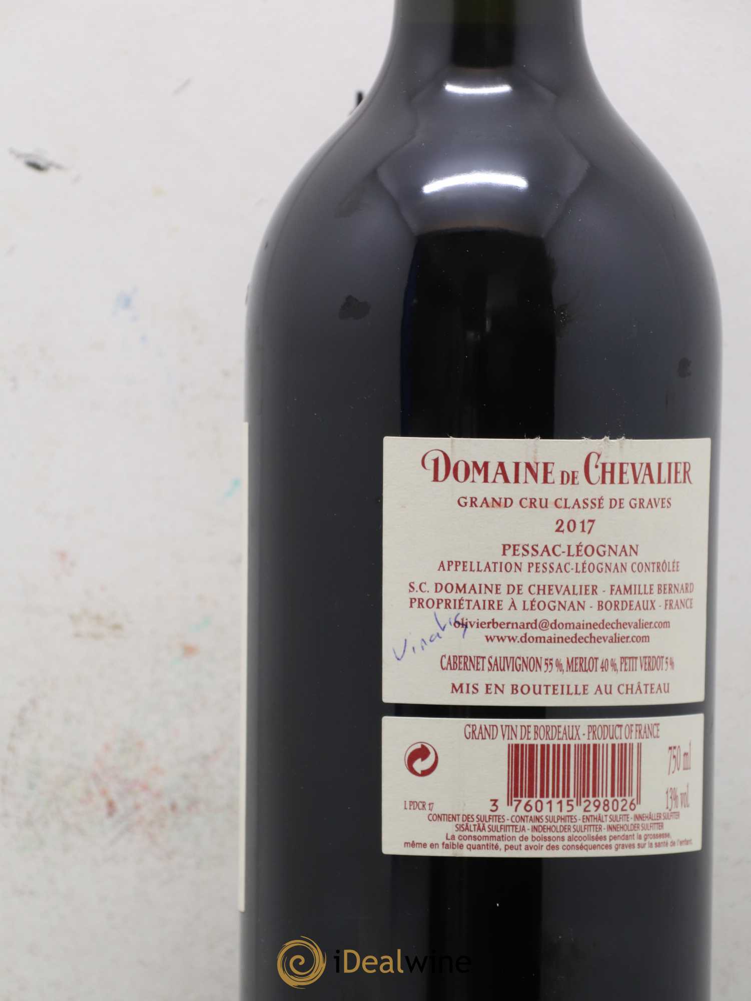 Domaine de Chevalier Cru Classé de Graves 2017 - Lot de 1 bouteille - 2
