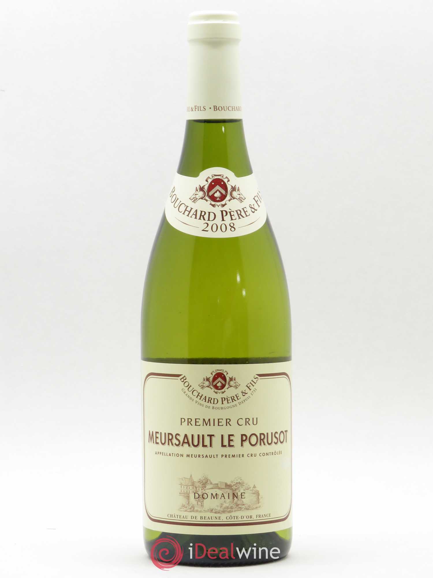 Meursault 1er Cru Le Porusot Bouchard Père & Fils 2008 - Posten von 1 Flasche - 0