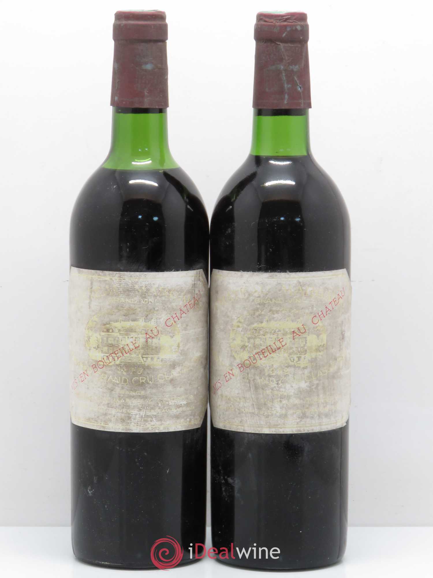 Château Margaux 1er Grand Cru Classé 1975 - Lot de 2 bouteilles - 0