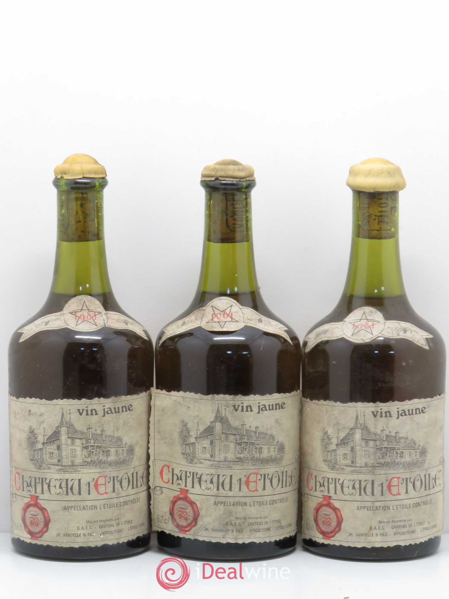 L'Etoile Château l'Etoile 1981 - Lot de 6 bouteilles - 2