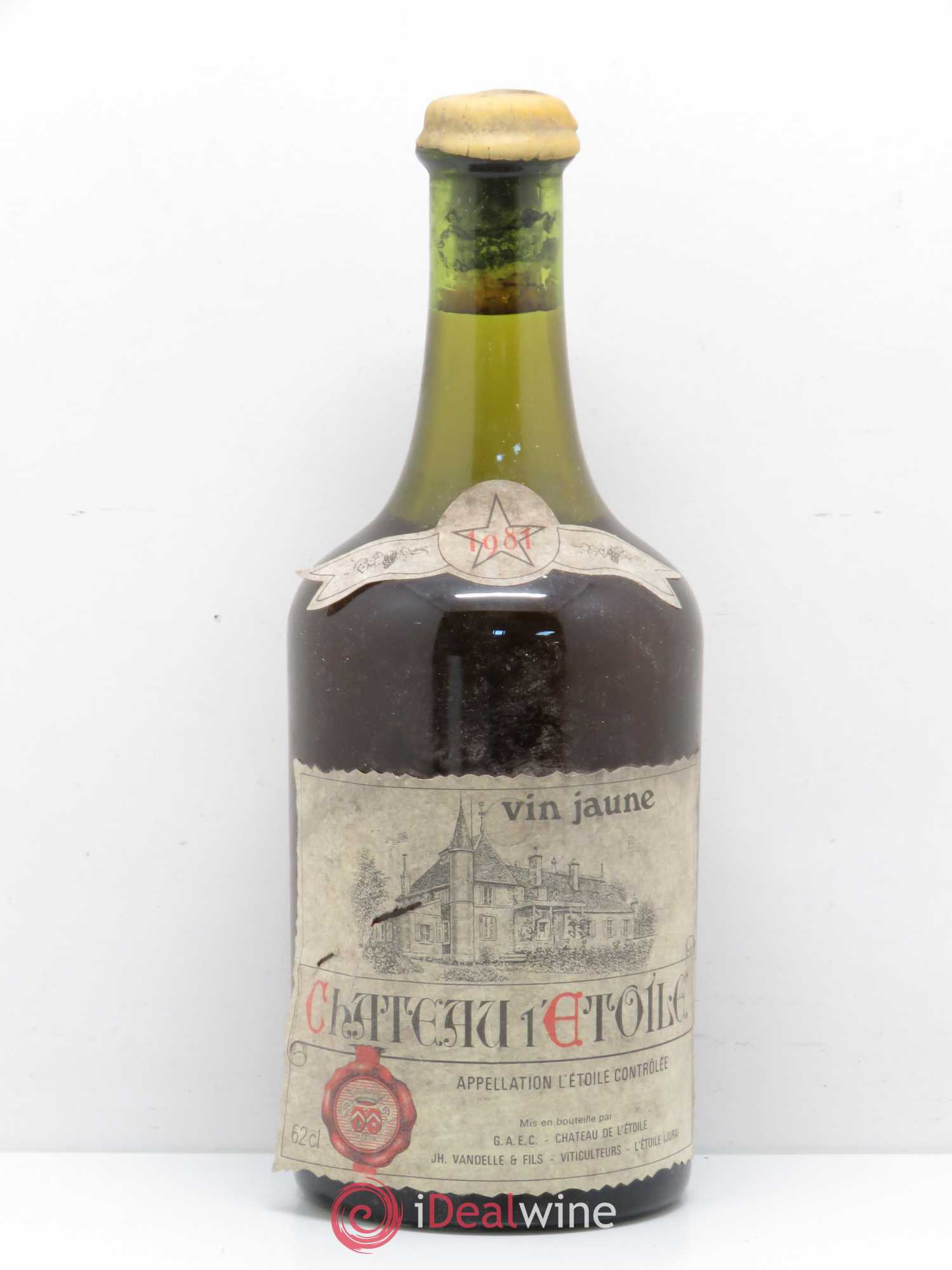 L'Etoile Château l'Etoile 1981 - Lot de 1 bouteille - 0