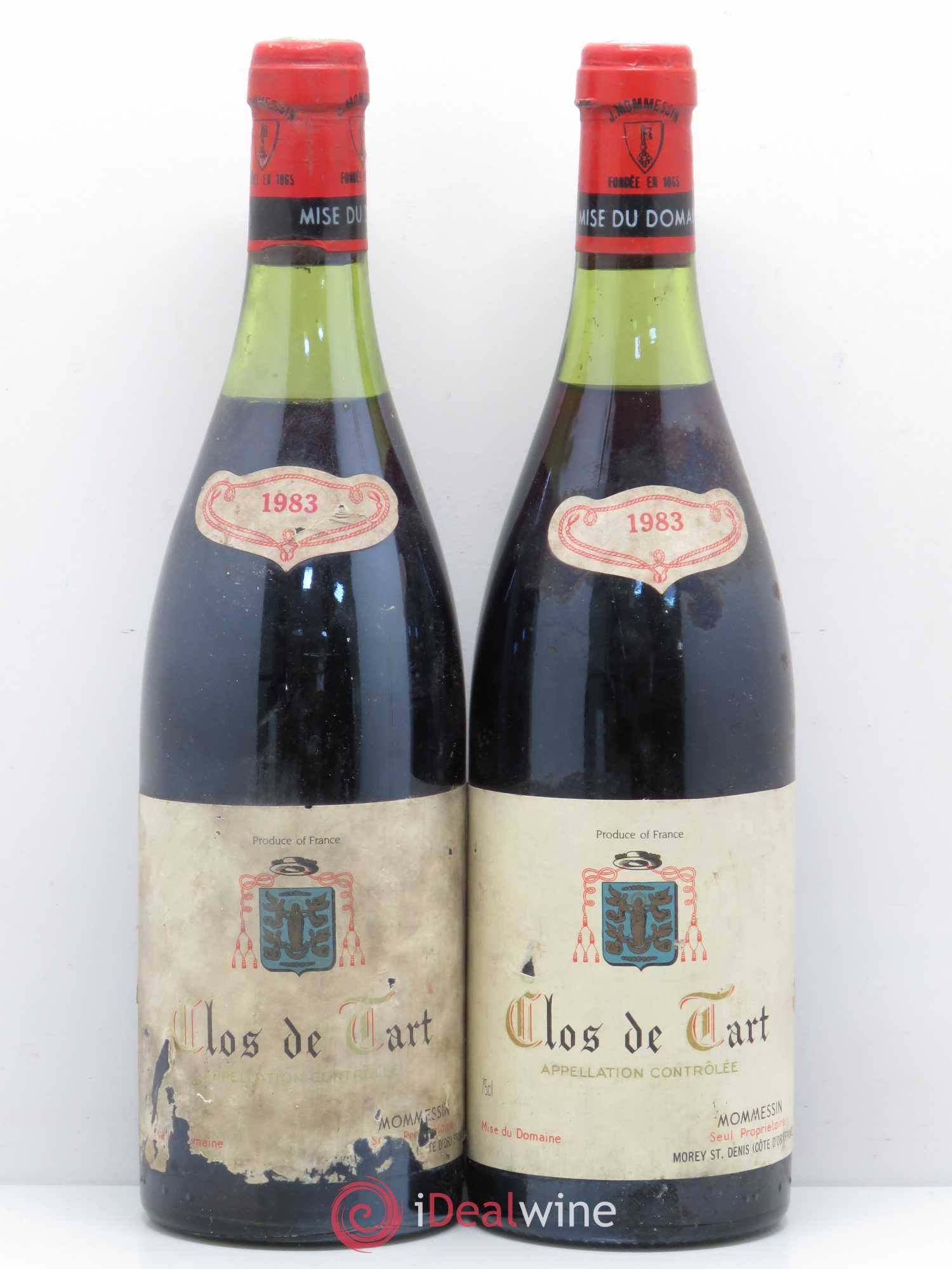 Clos de Tart Grand Cru Clos de Tart 1983 - Lot de 2 bouteilles - 0