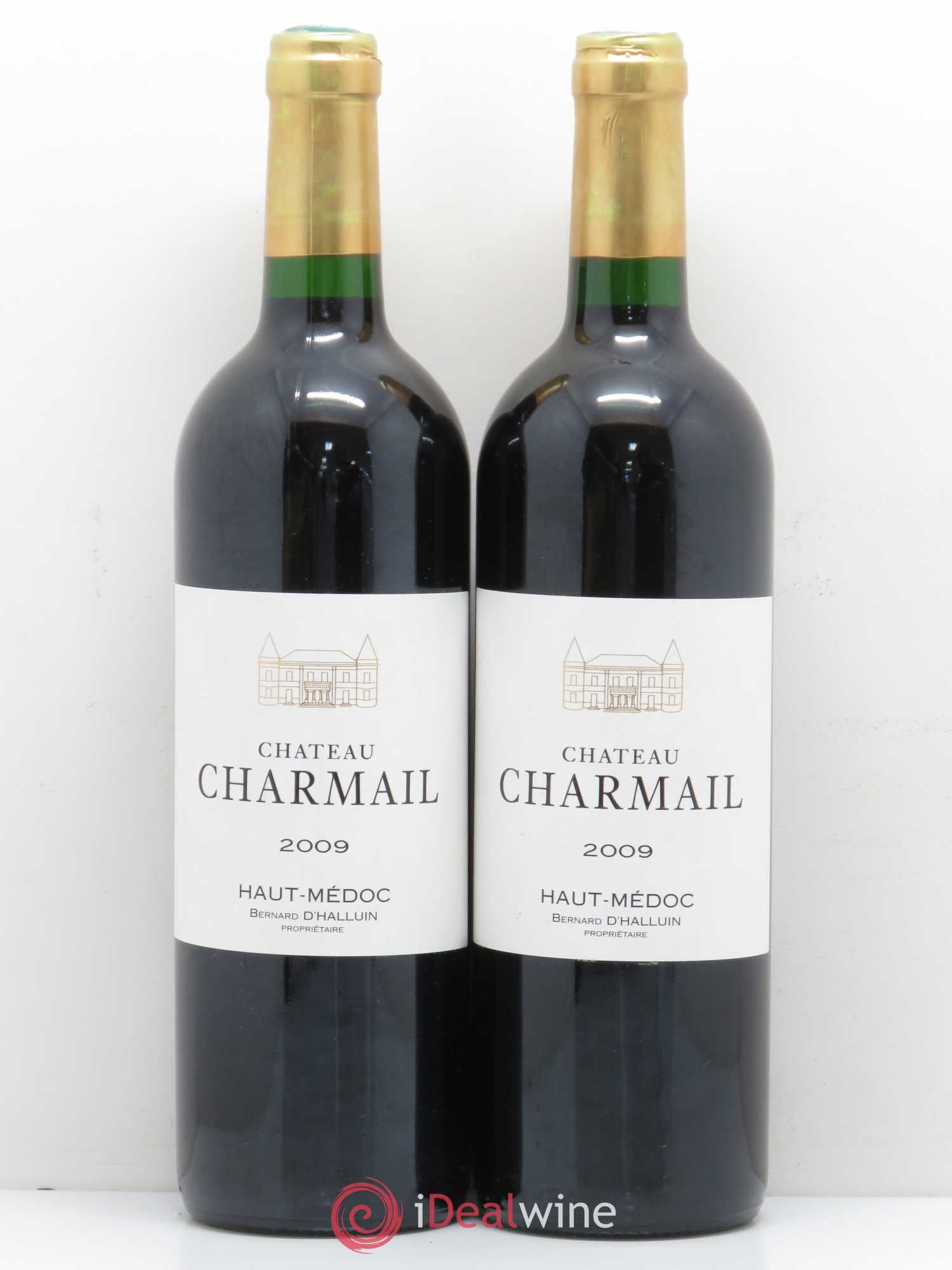 Château Charmail Cru Bourgeois 2009 - Lot de 2 bouteilles - 0