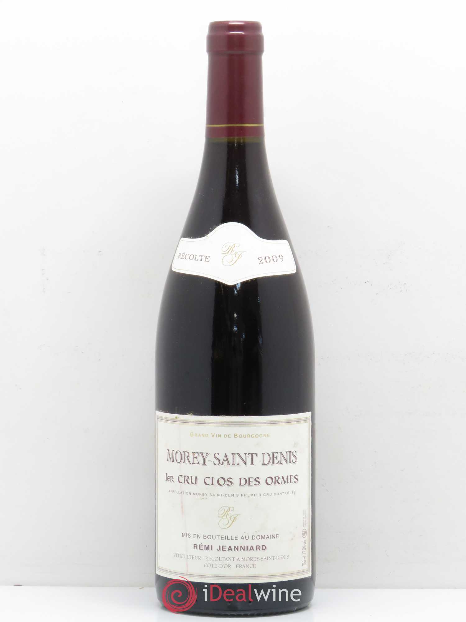 Morey Saint-Denis 1er Cru Clos des Ormes Remi Jeanniard 2009 - Posten von 1 Flasche - 0