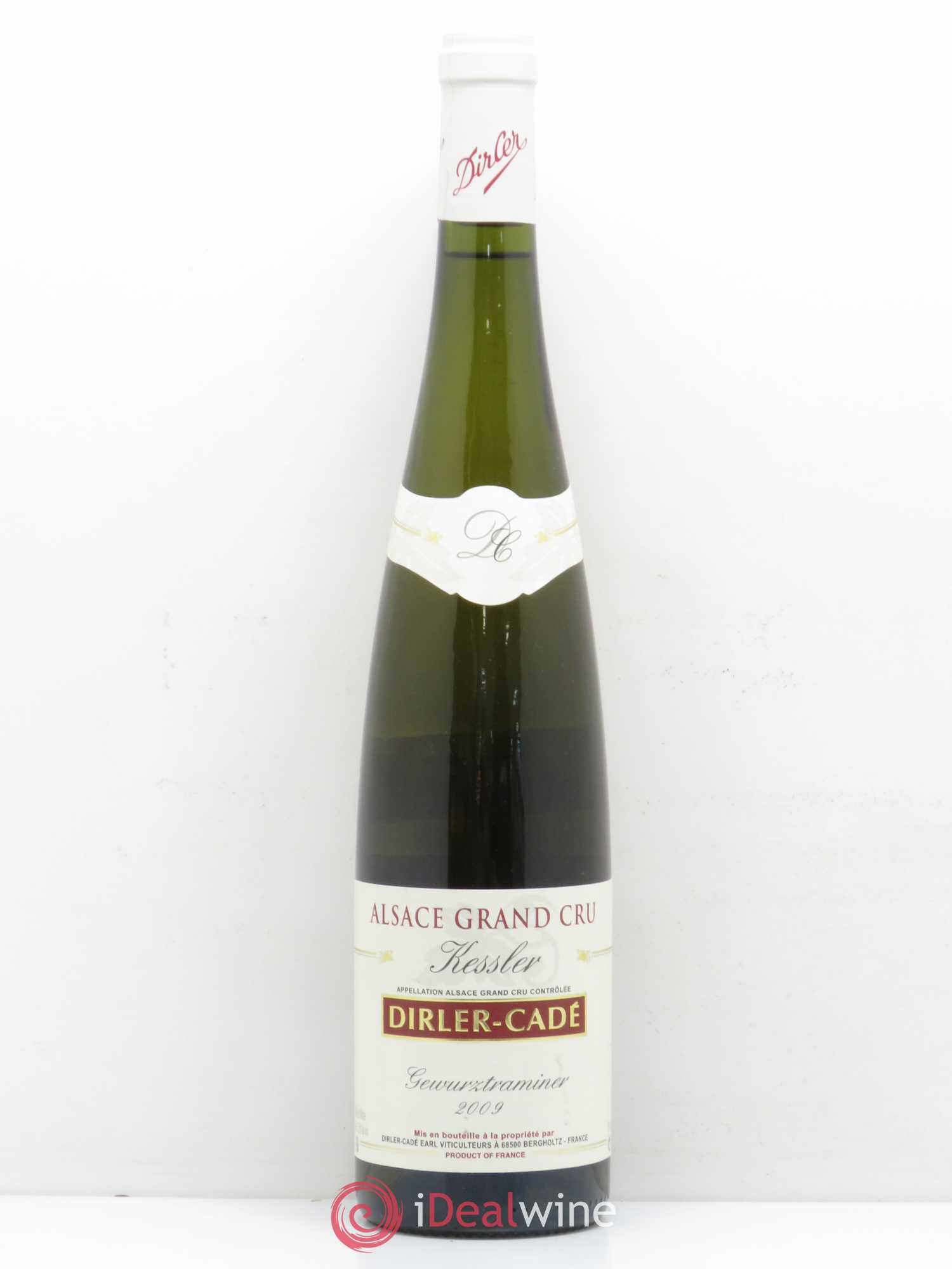 Gewurztraminer Grand Cru Kessler Dirler-Cadé 2009 - Posten von 1 Flasche - 0