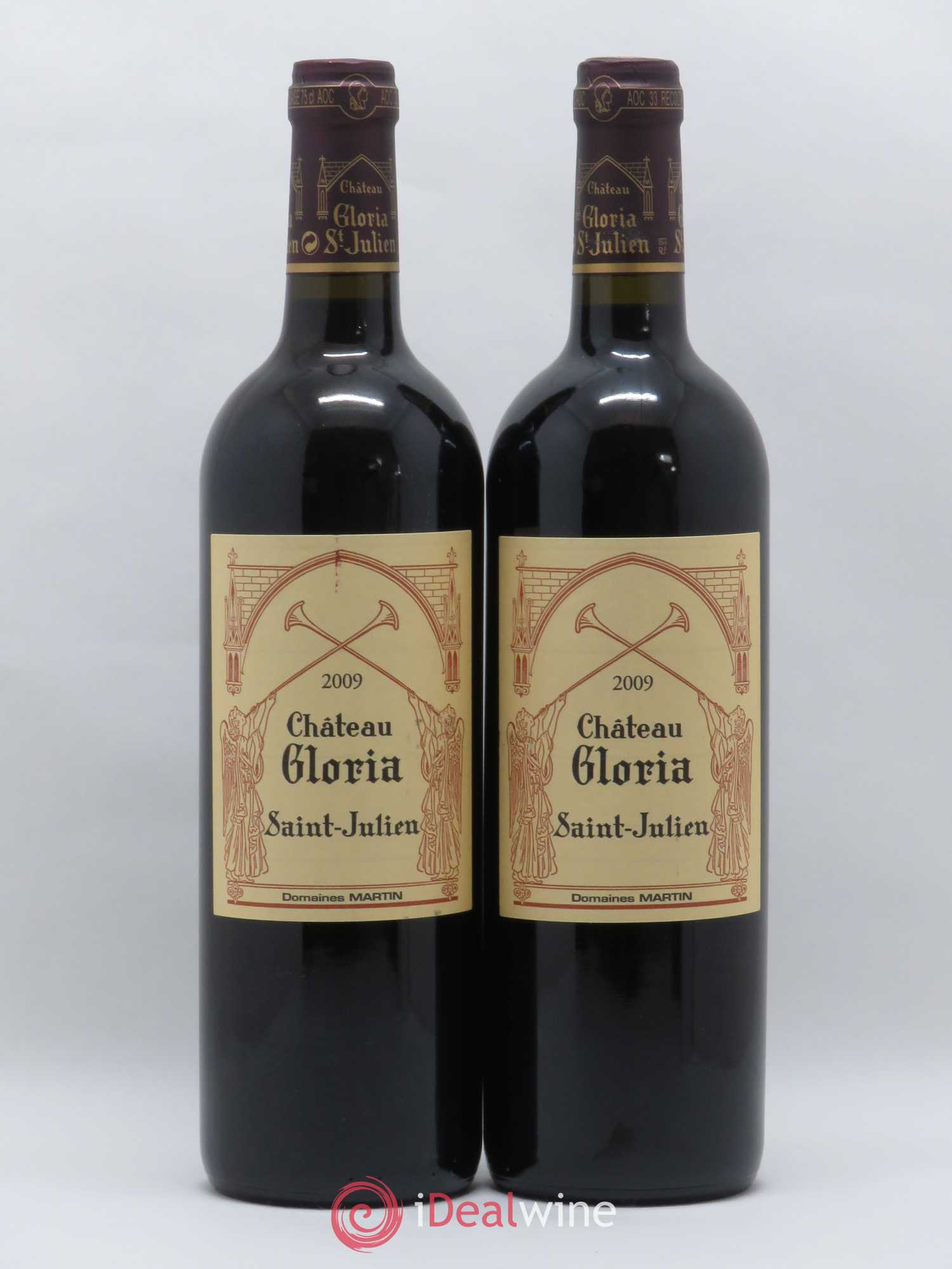 Château Gloria 2009 - Lot de 2 bouteilles - 0