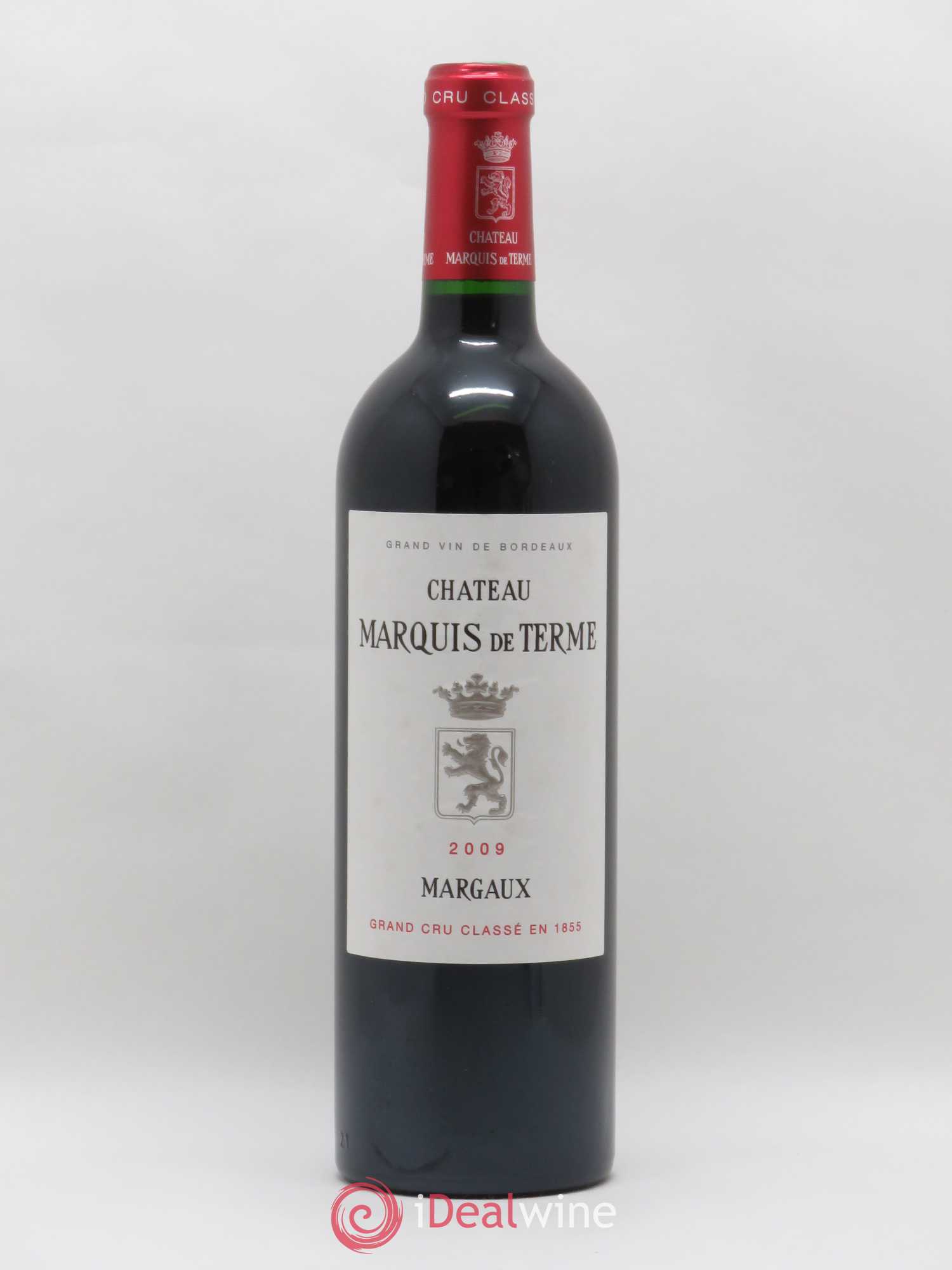 Château Marquis de Terme 4ème Grand Cru Classé 2009 - Lot de 1 bouteille - 0