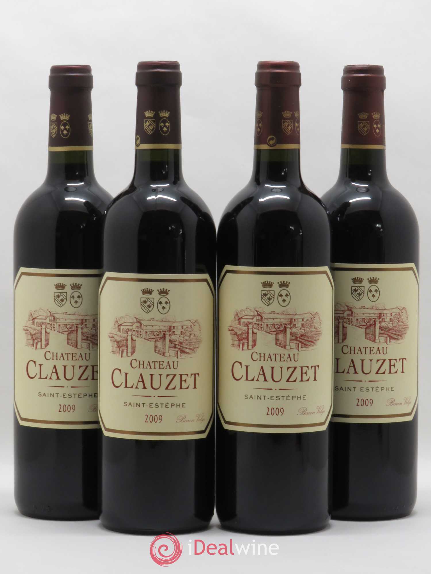 Château Clauzet 2009 - Lot de 4 bouteilles - 0