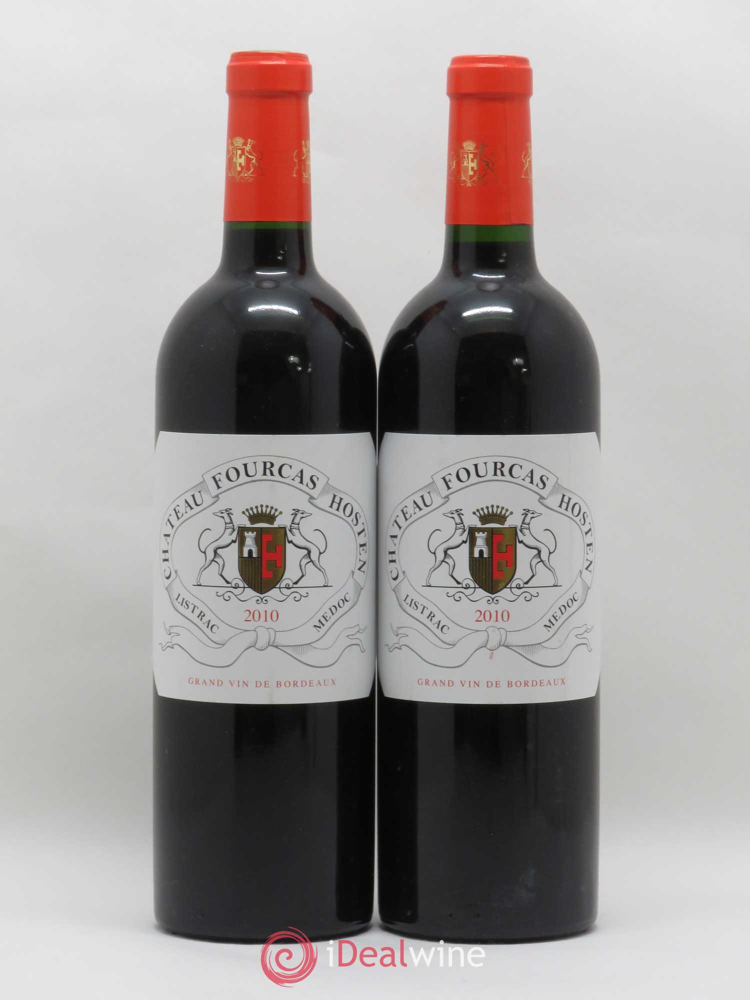 Château Fourcas Hosten Cru Bourgeois (sans prix de réserve) 2010 - Lot de 2 bouteilles - 0
