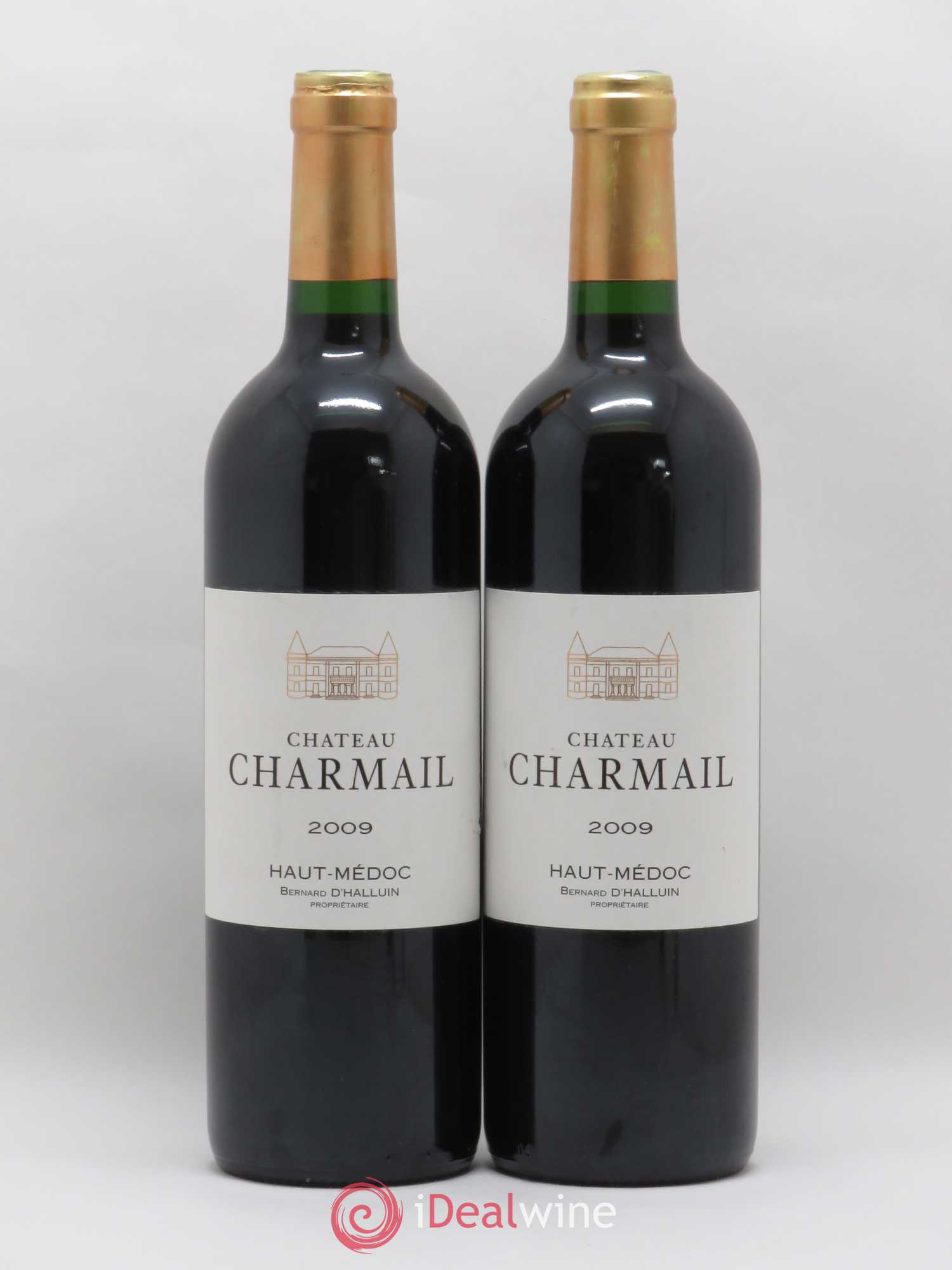 Château Charmail Cru Bourgeois 2009 - Lot de 2 bouteilles - 0