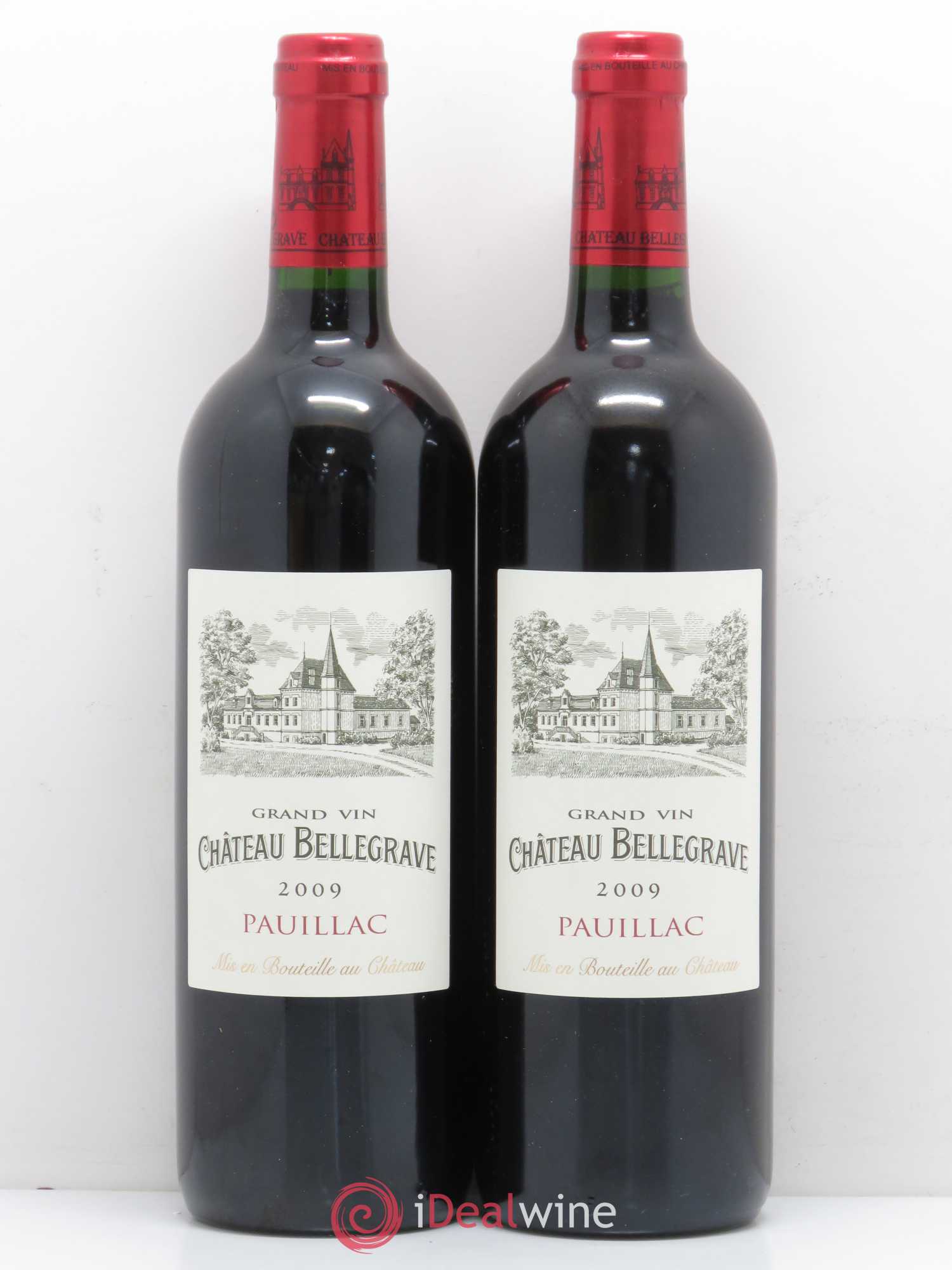 Château Bellegrave Cru Bourgeois 2009 - Lot de 2 bouteilles - 0