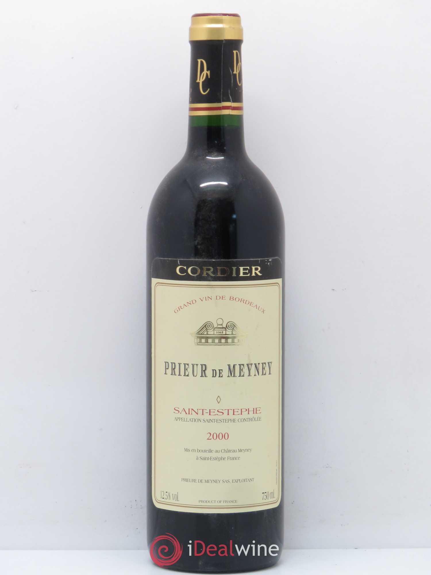 Prieur de Meyney Second Vin 2000 - Lot de 1 bouteille - 0