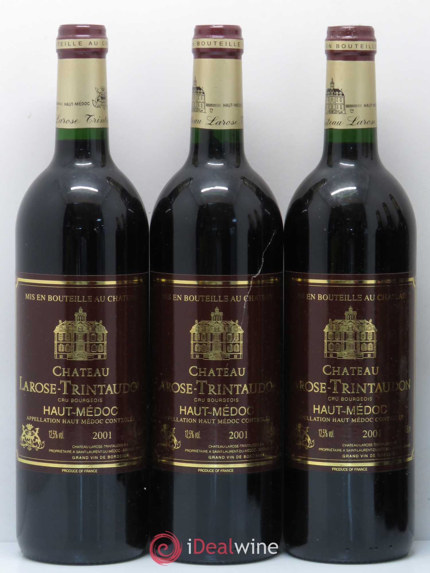 Château Larose Trintaudon Cru Bourgeois 2001 - Lot de 12 bouteilles - 3