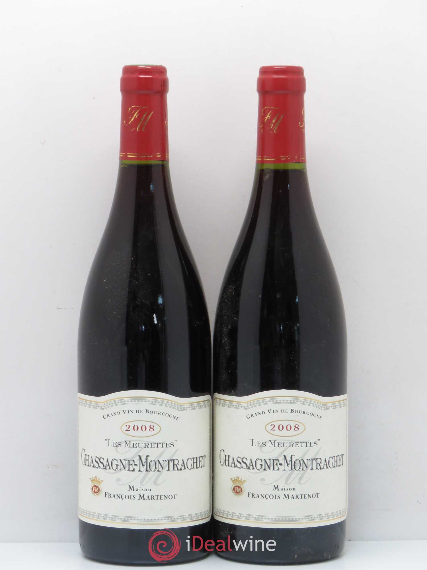 Chassagne-Montrachet Les Meurettes François Martenot 2008 - Posten von 2 Flaschen - 0