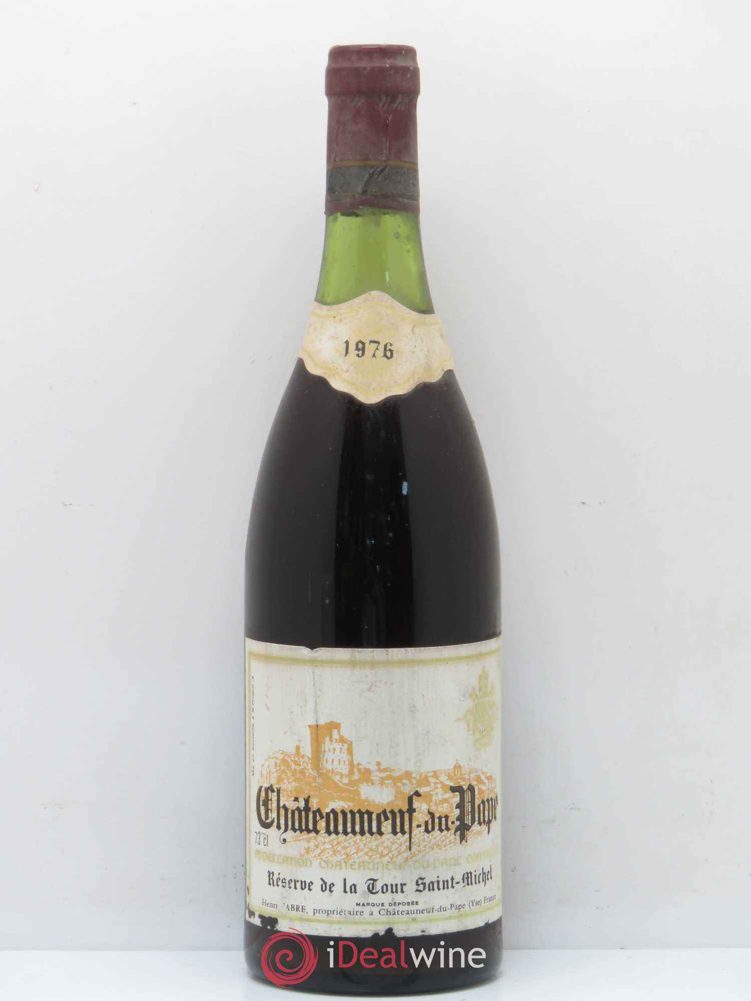 Châteauneuf-du-Pape Réserve de La Tour Saint Michel 1976 - Posten von 1 Flasche - 0