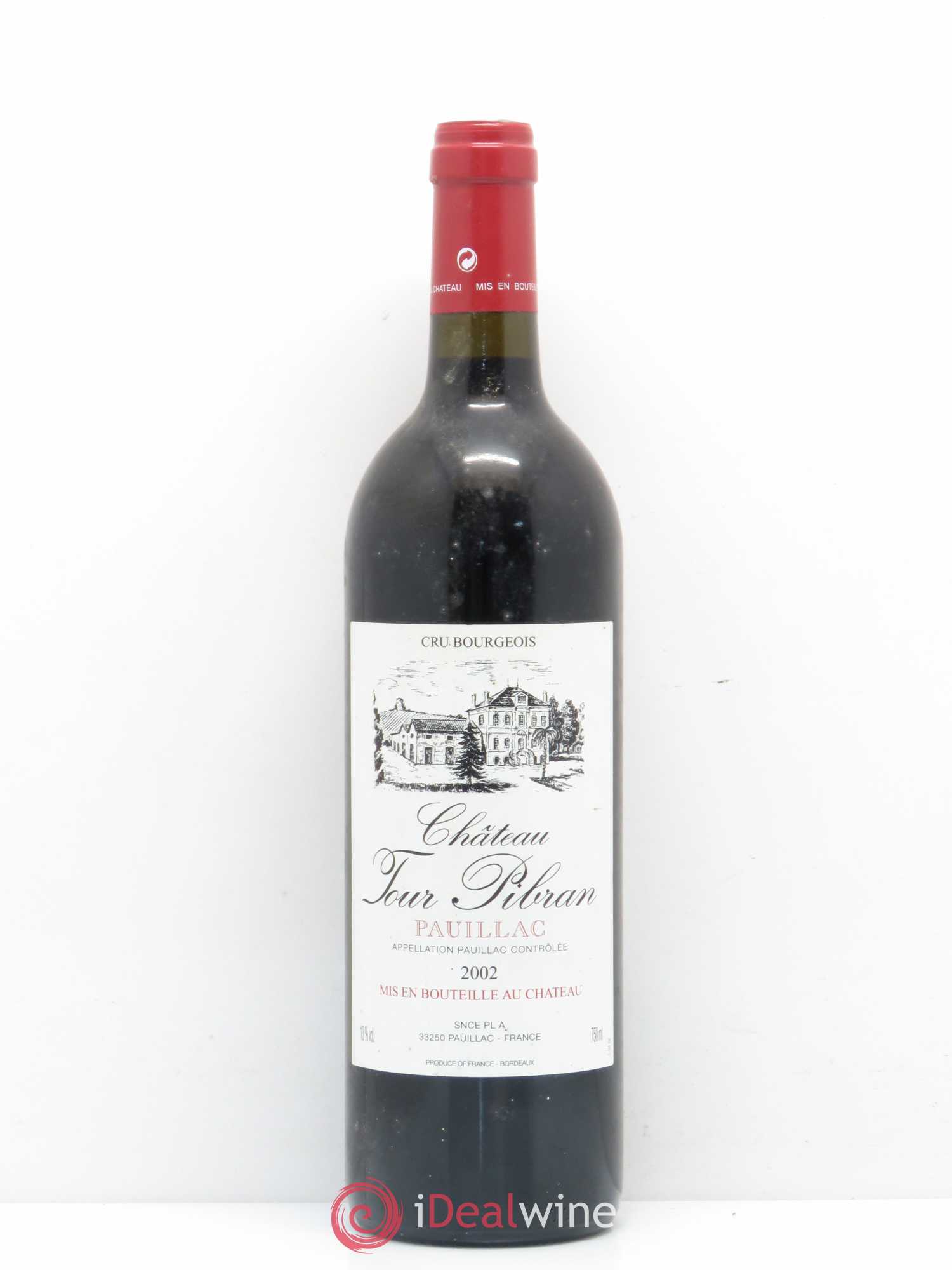 Bordeaux Pauillac Cru Bourgeois Château Tour Pibran 2002 - Posten von 1 Flasche - 0