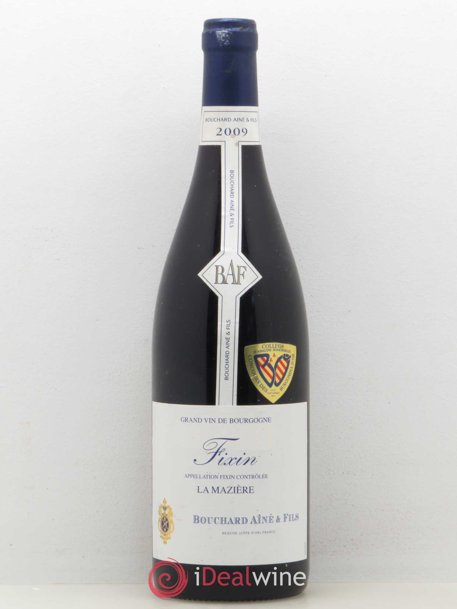 Fixin La Mazière Bouchard Ainé et Fils (sans prix de réserve) 2009 - Posten von 1 Flasche - 0