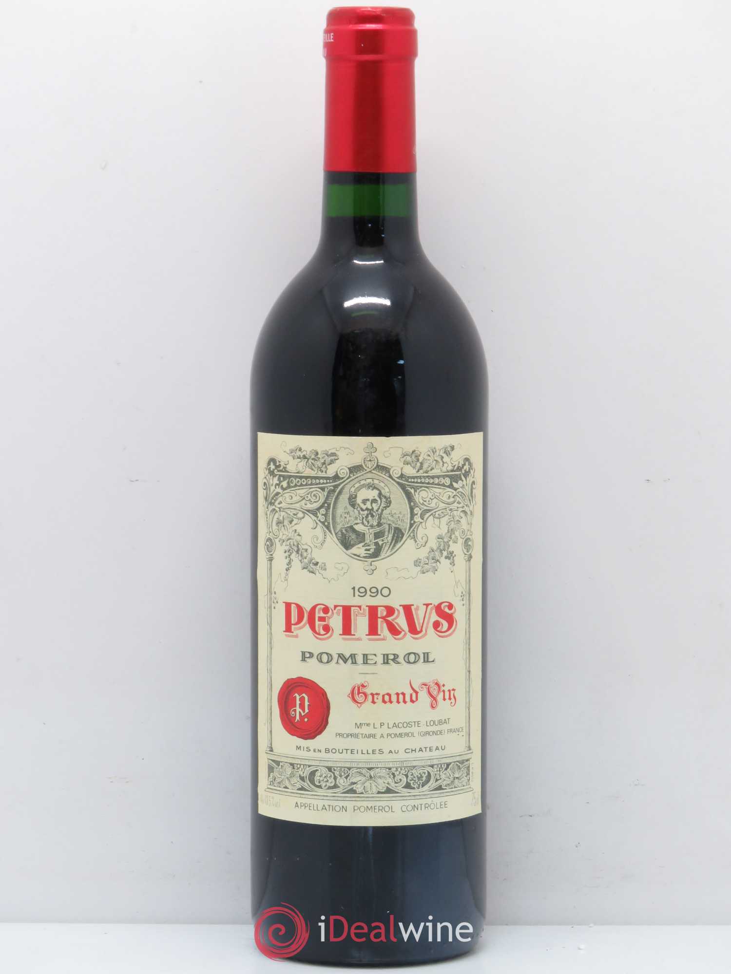 Petrus 1990 - Lot de 1 bouteille - 0
