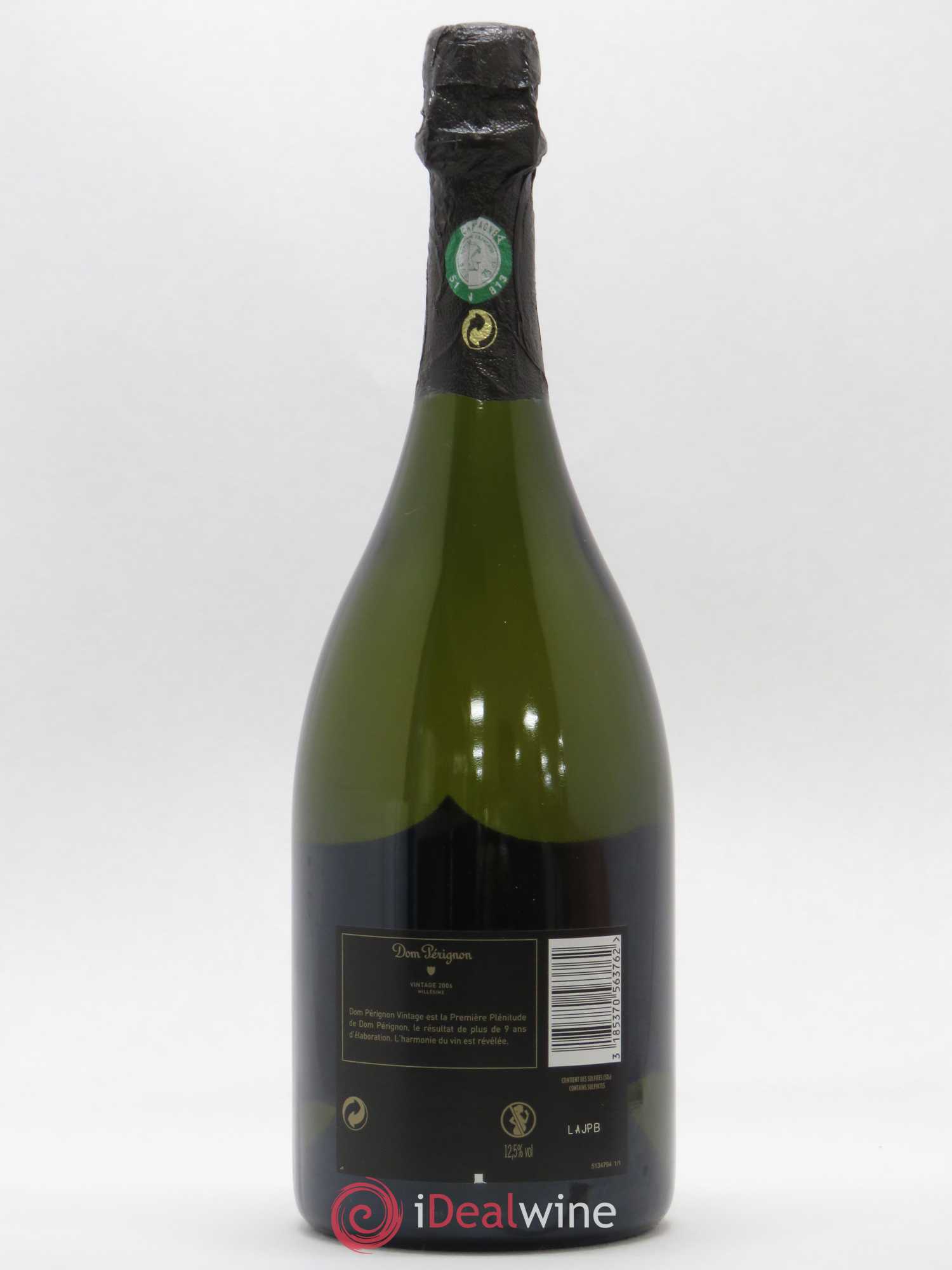 Brut Dom Pérignon 2006 - Lot de 1 bouteille - 1