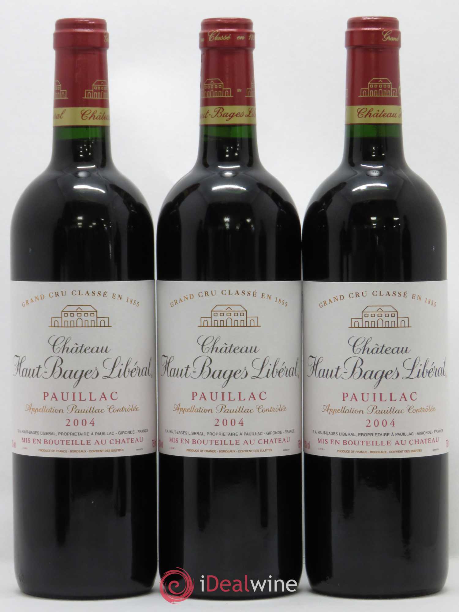 Château Haut Bages Libéral 5ème Grand Cru Classé 2004 - Lot de 6 bouteilles - 2