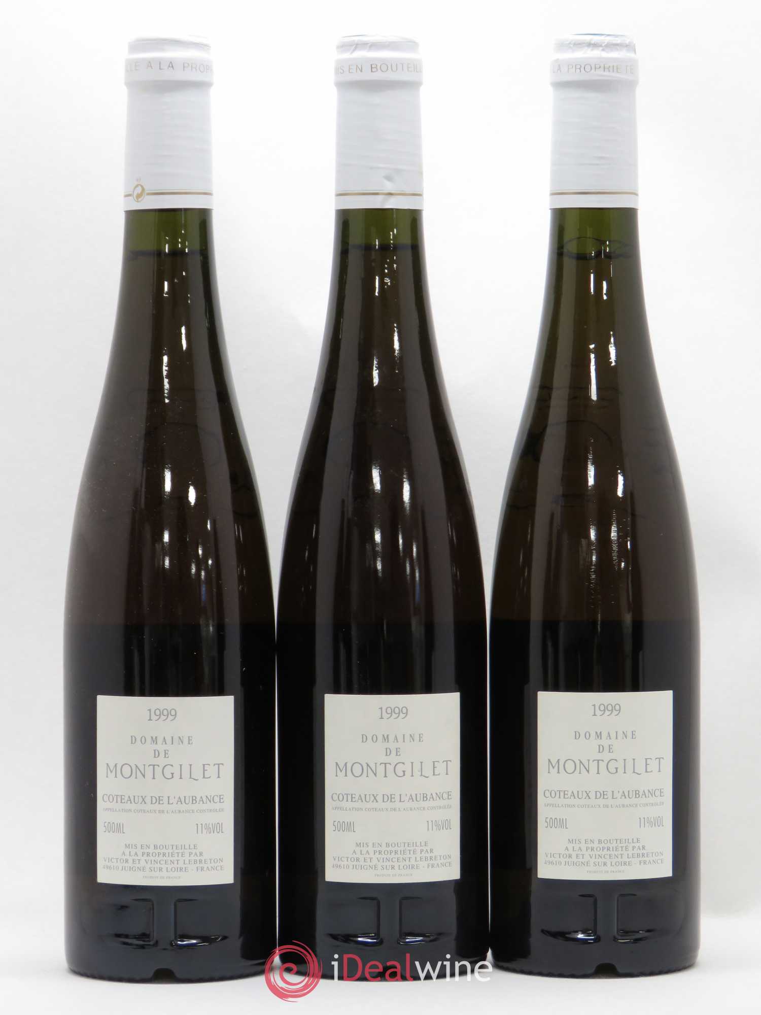 Coteaux de l'Aubance Montgilet (Domaine de) Cuvée Les trois chistes 1999 - Lotto di 6 bottiglie - 2