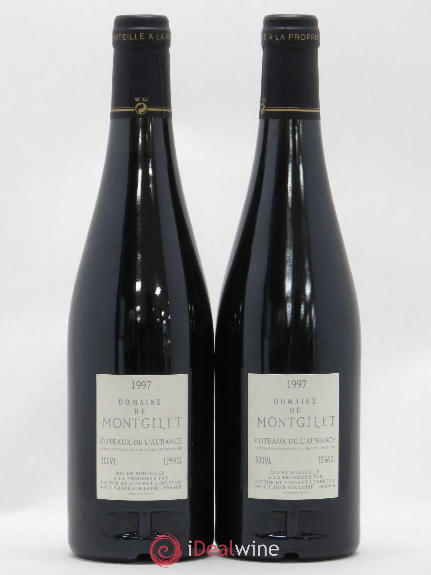 Coteaux de l'Aubance Montgilet (Domaine de) Cuvée Clos Prieur 1997 - Lotto di 2 bottiglie - 1