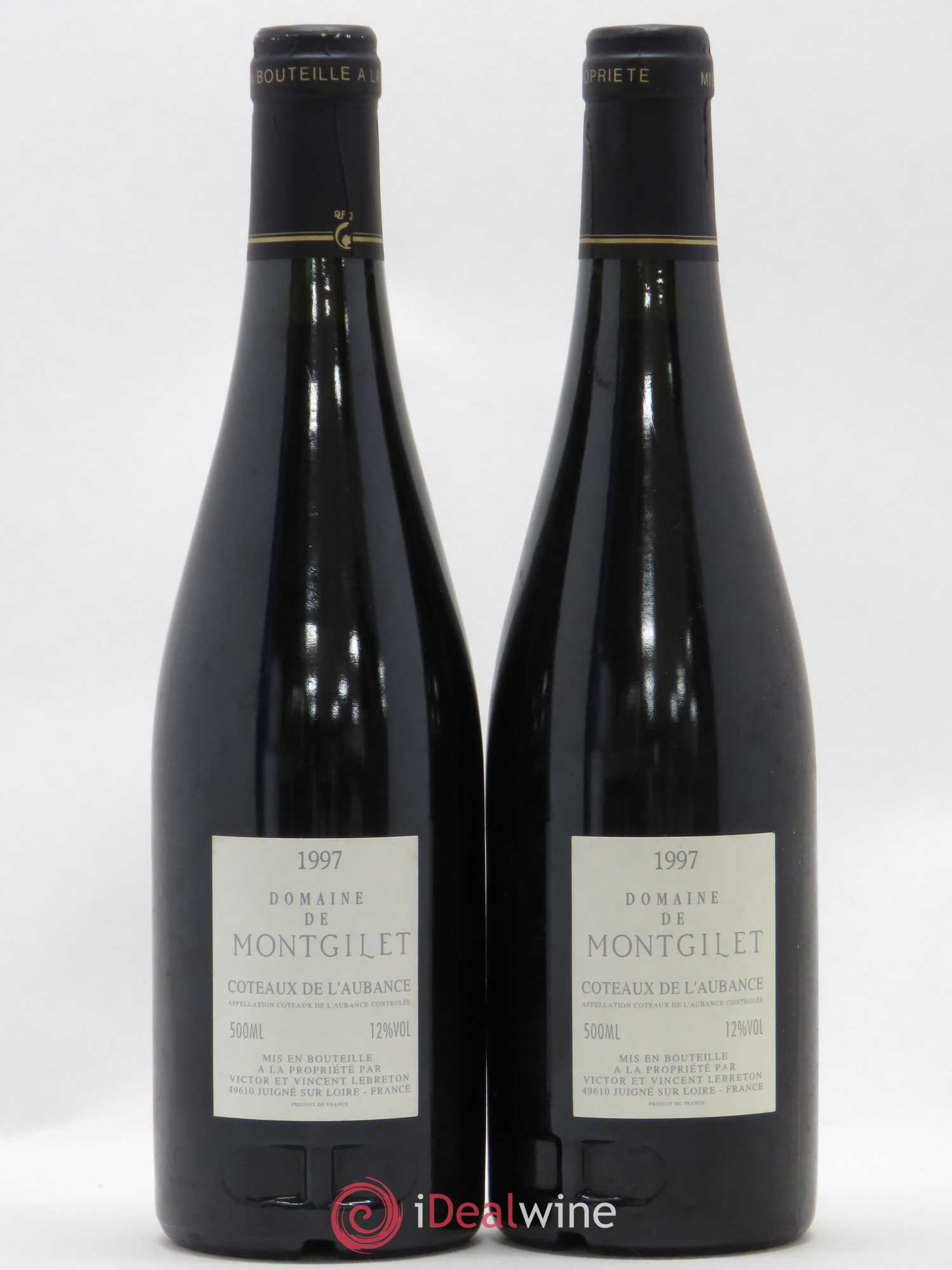 Coteaux de l'Aubance Montgilet (Domaine de) Cuvée Clos Prieur 1997 - Lotto di 2 bottiglie - 1