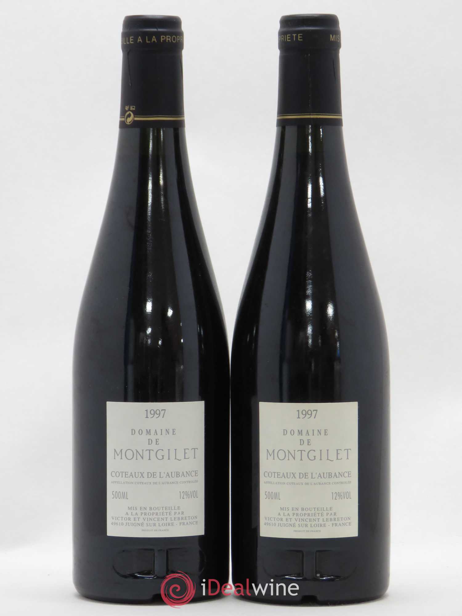 Coteaux de l'Aubance Montgilet (Domaine de) Cuvée Clos Prieur 1997 - Lotto di 2 bottiglie - 1