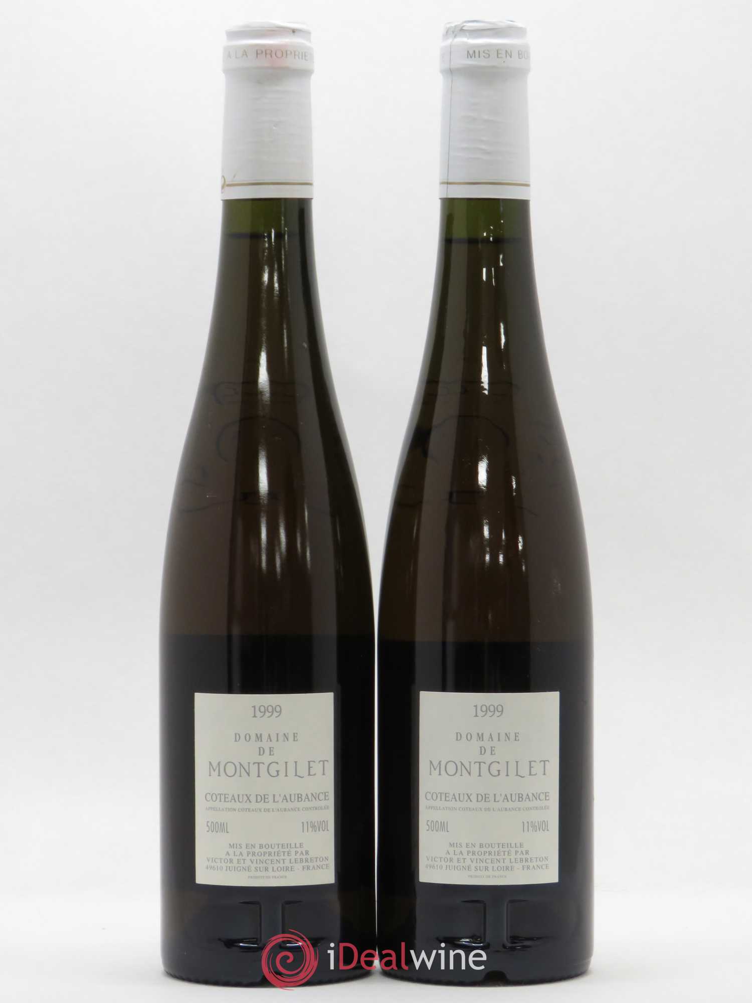 Coteaux de l'Aubance Montgilet (Domaine de) Les trois chistes 1999 - Lotto di 2 bottiglie - 1