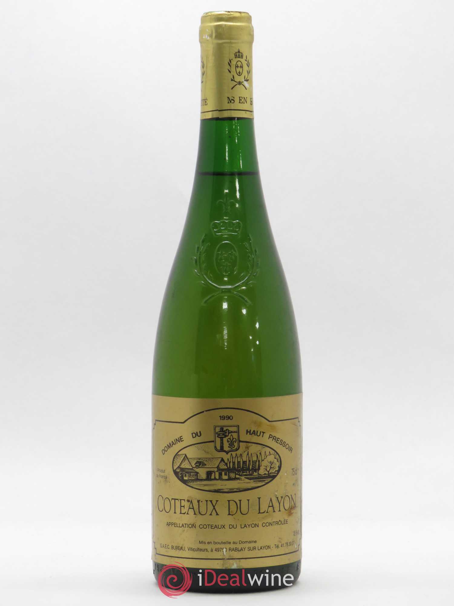 Coteaux du Layon Rablay Sur Layon Bureau 1990 - Lot de 1 bouteille - 0