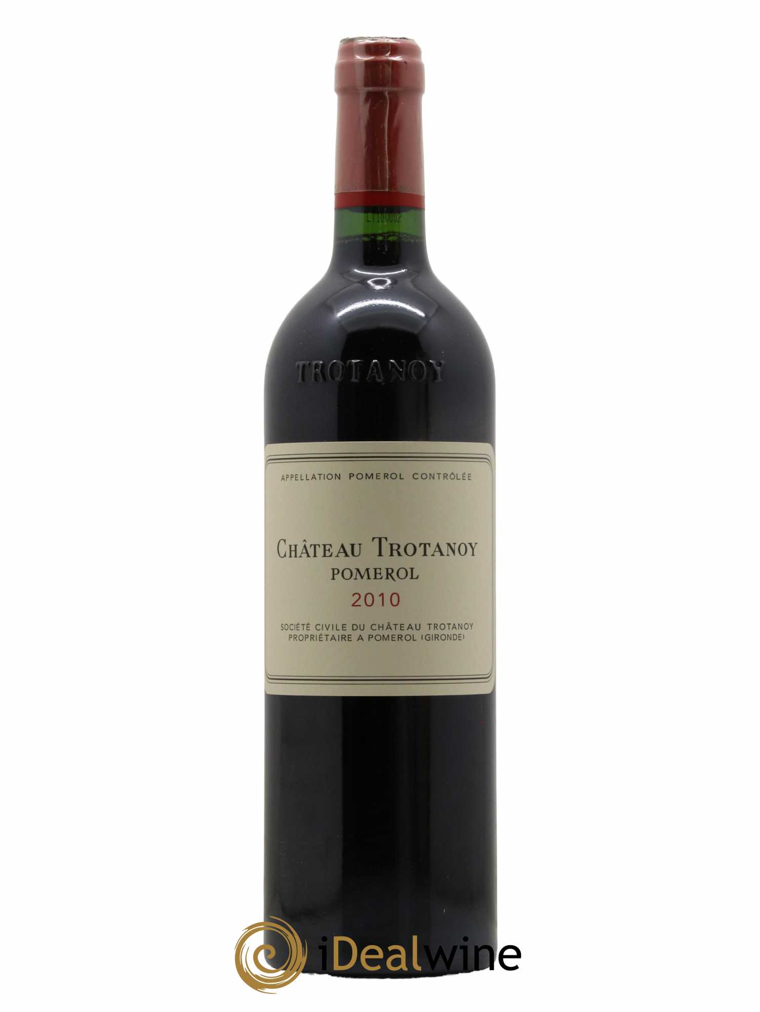 Château Trotanoy 2010 - Lot de 1 bouteille - 0