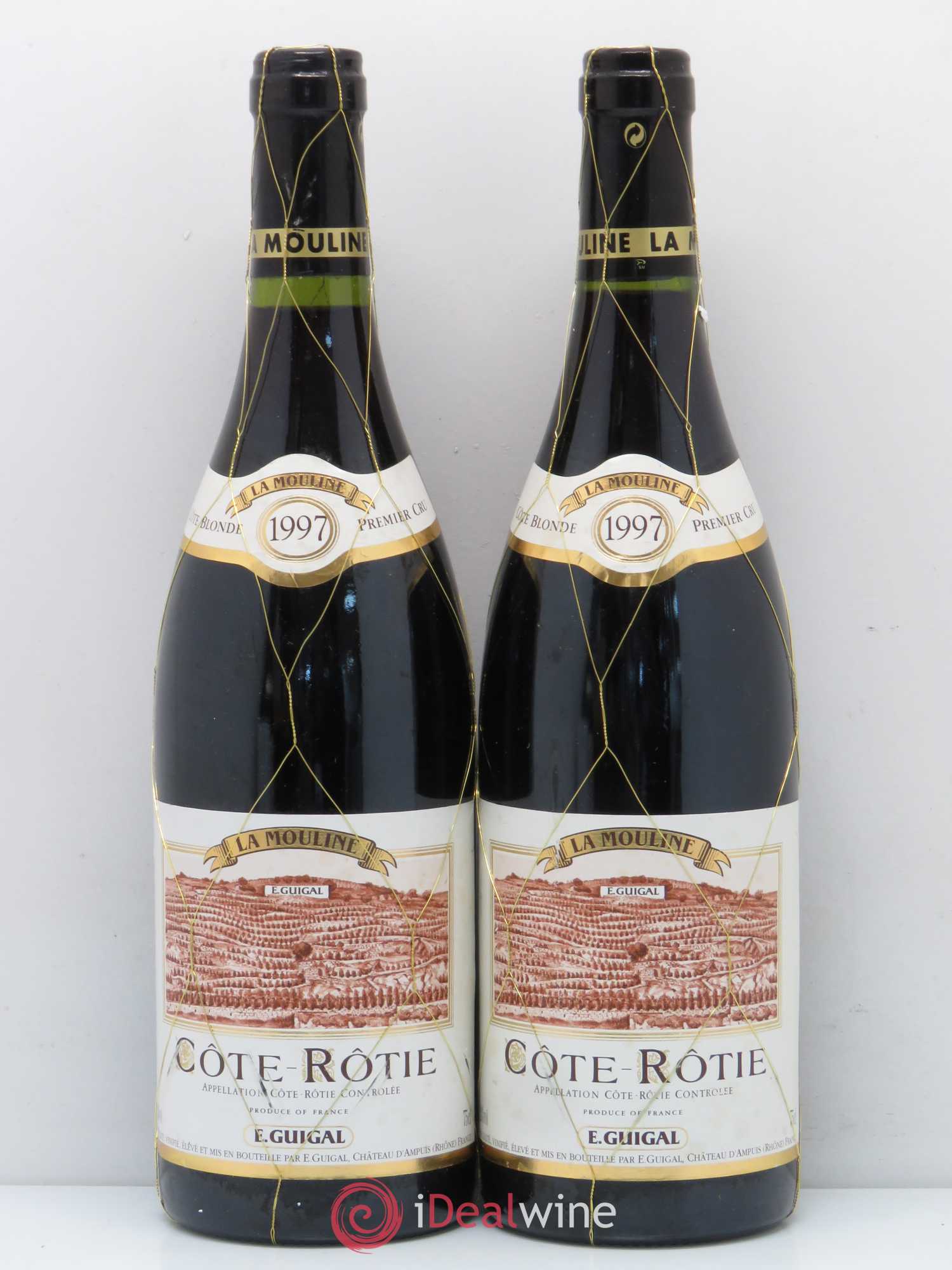 Côte-Rôtie La Mouline Guigal 1997 - Lot de 2 bouteilles - 0