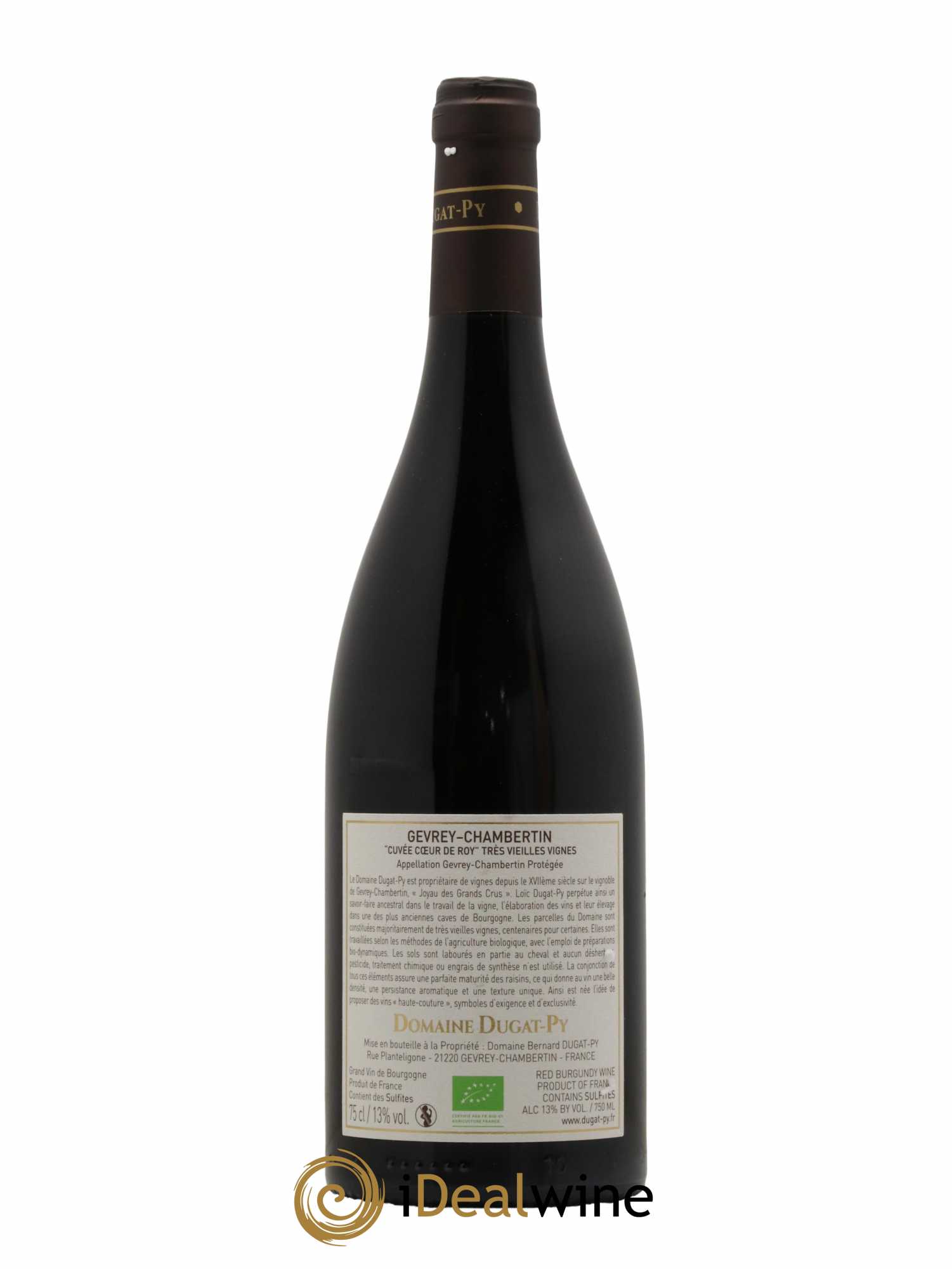 Gevrey-Chambertin Coeur de Roy Très Vieilles Vignes Dugat-Py 2016 - Lot de 1 bouteille - 1