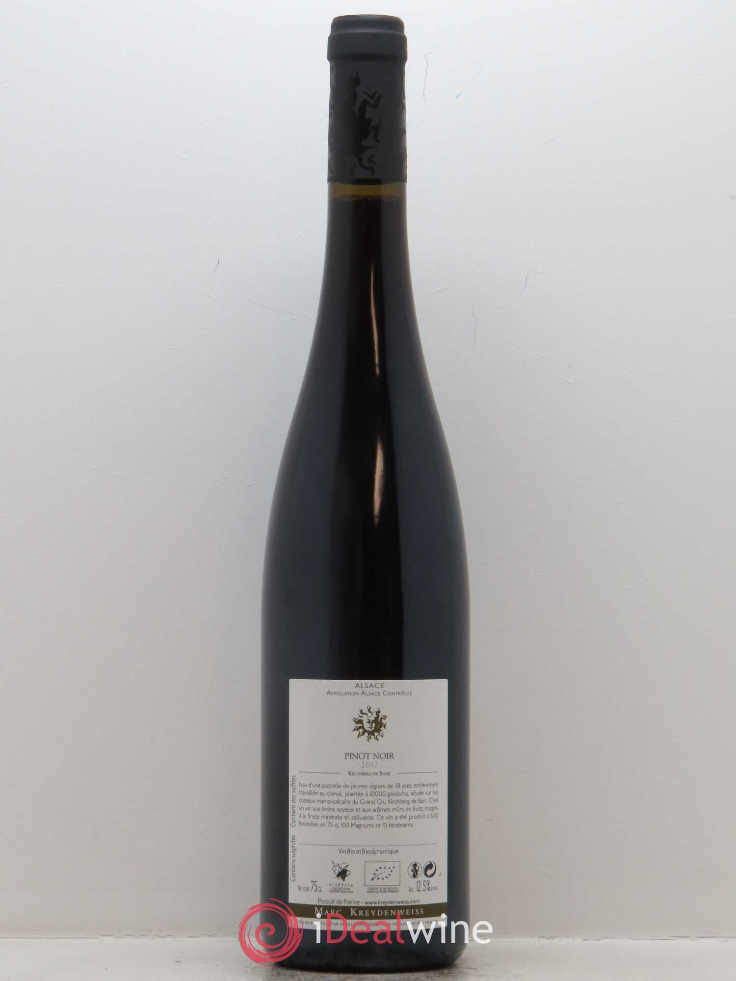 Alsace Kirchberg de Barr Grand Cru Marc Kreydenweiss 2017 - Lot de 1 bouteille - 1