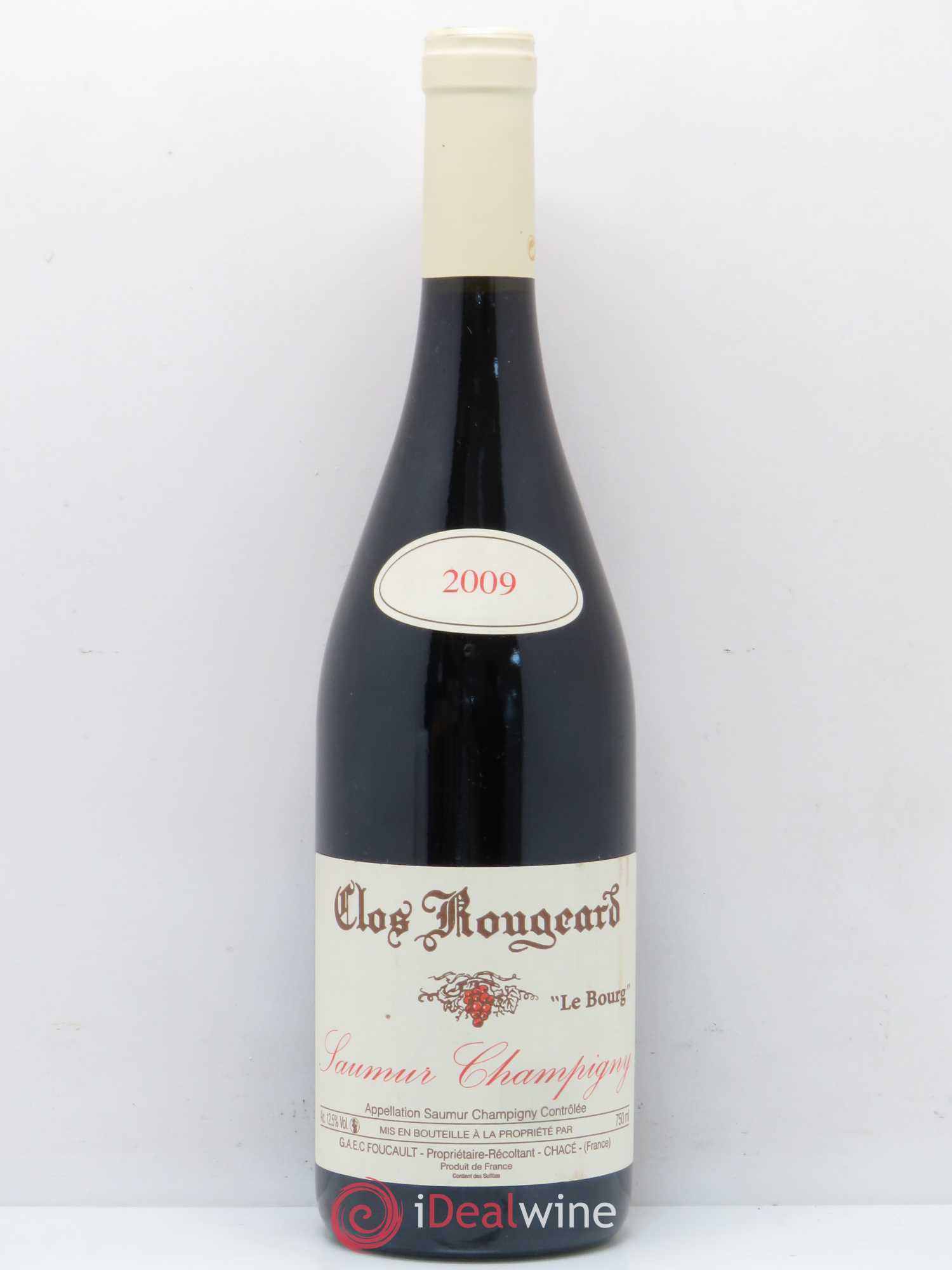 Saumur-Champigny Le Bourg Clos Rougeard 2009 - Lot de 1 bouteille - 0