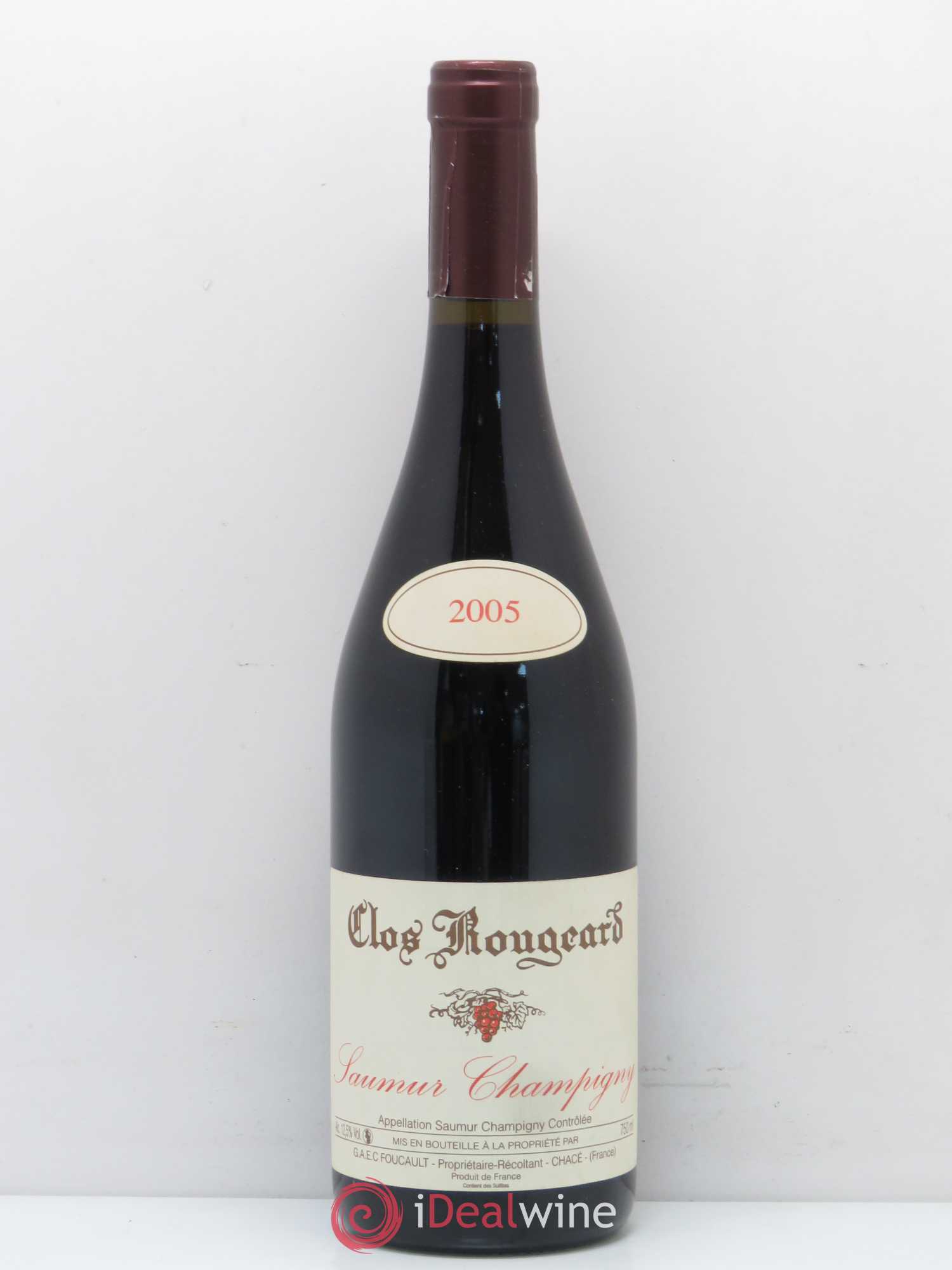Saumur-Champigny Clos Rougeard 2005 - Lot de 1 bouteille - 0