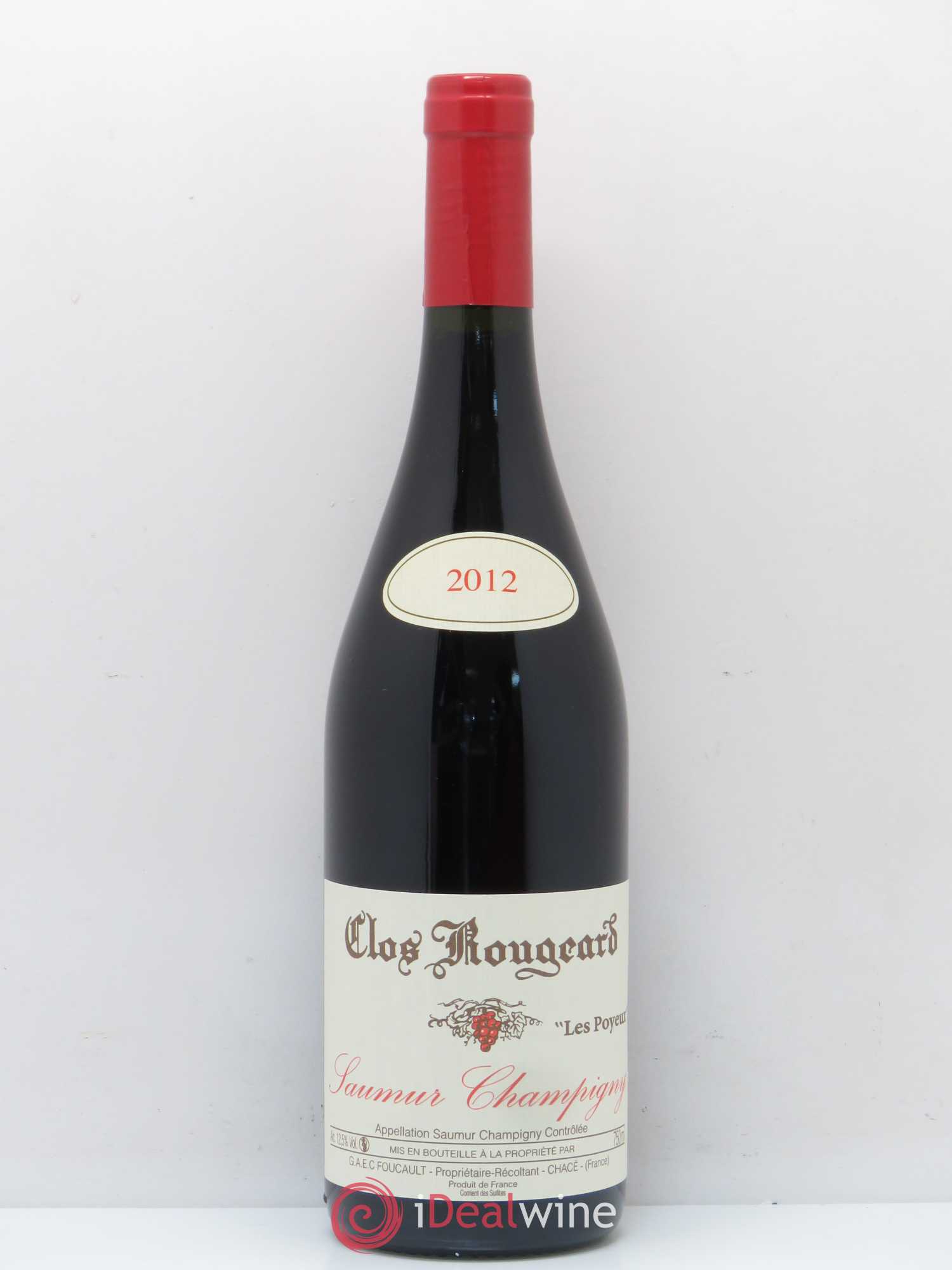 Saumur-Champigny Les Poyeux Clos Rougeard 2012 - Lot de 1 bouteille - 0