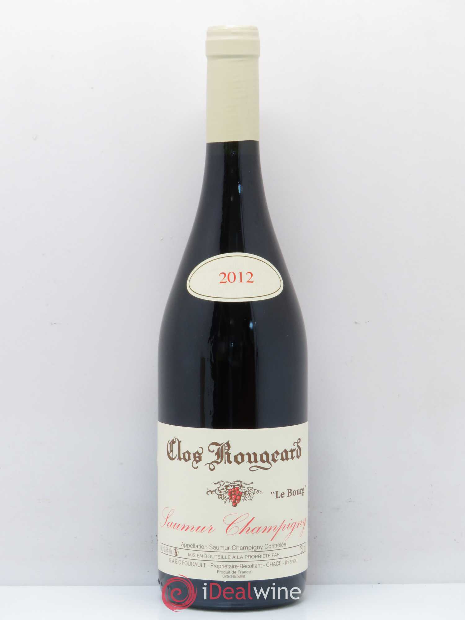 Saumur-Champigny Le Bourg Clos Rougeard 2012 - Lot de 1 bouteille - 0