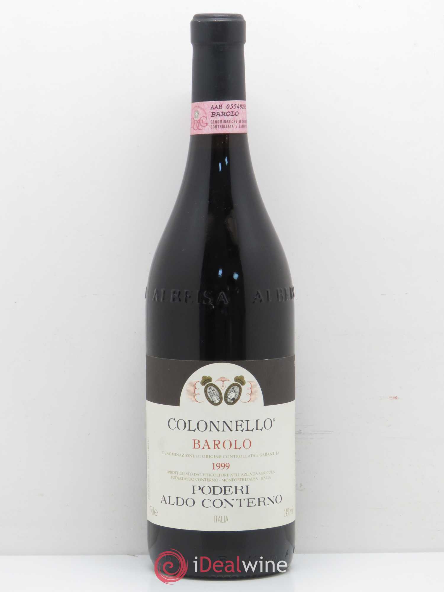 Barolo DOCG Bussia Colonnello Aldo Conterno 1999 - Lot de 1 bouteille - 0