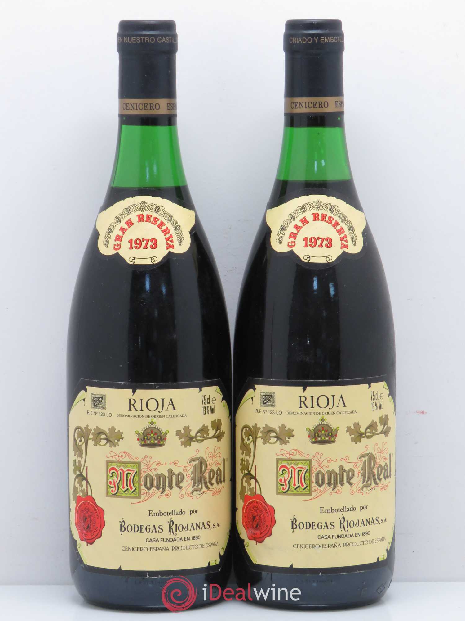 Rioja DOCA 1973 - Lotto di 2 bottiglie - 0